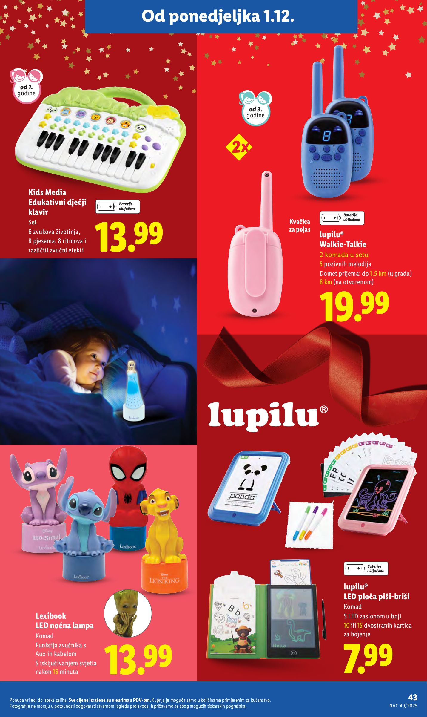 lidl - Prelistajte katalog Lidl, vrijedi od 01.12. do 07.12. - page: 43
