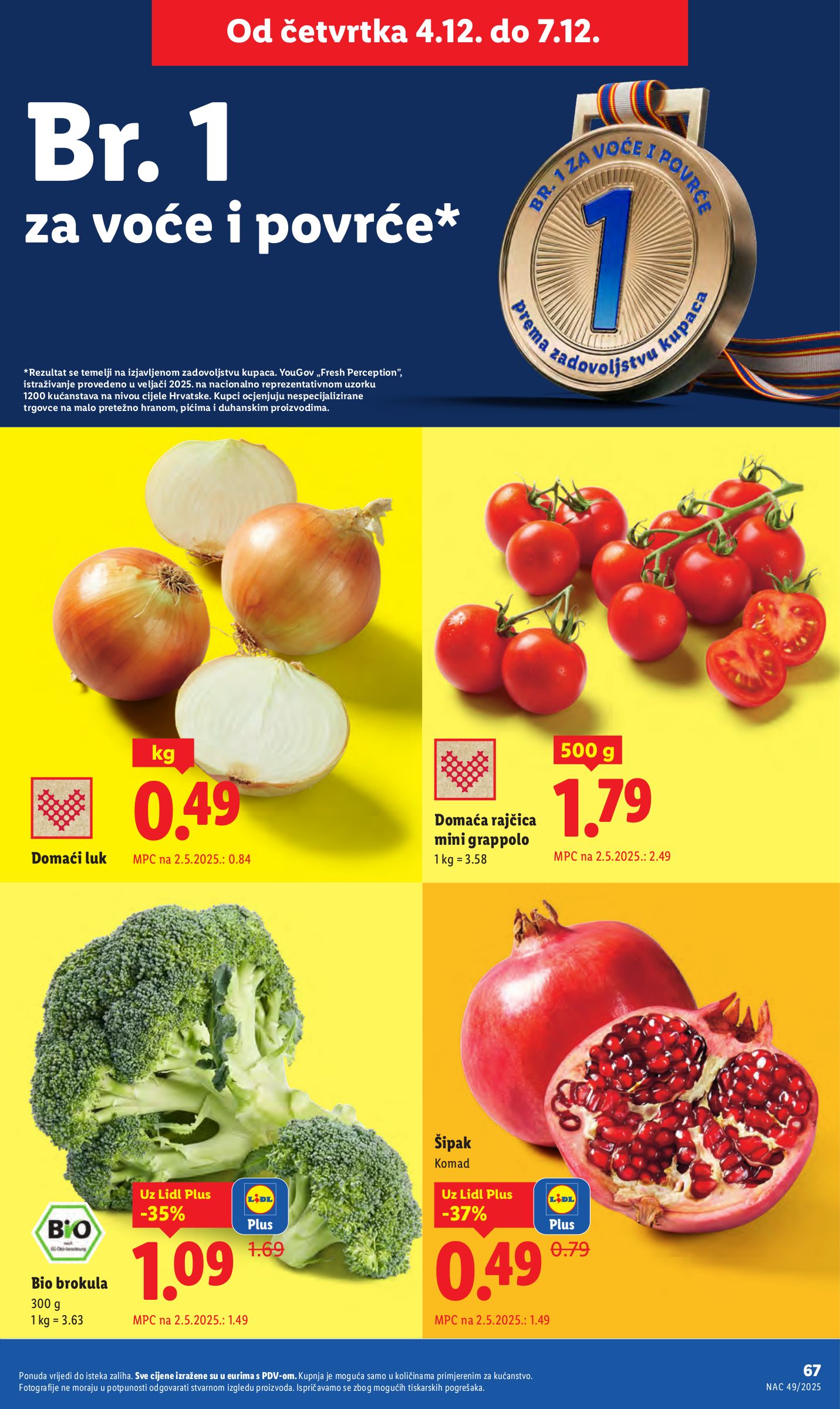 lidl - Prelistajte katalog Lidl, vrijedi od 01.12. do 07.12. - page: 67
