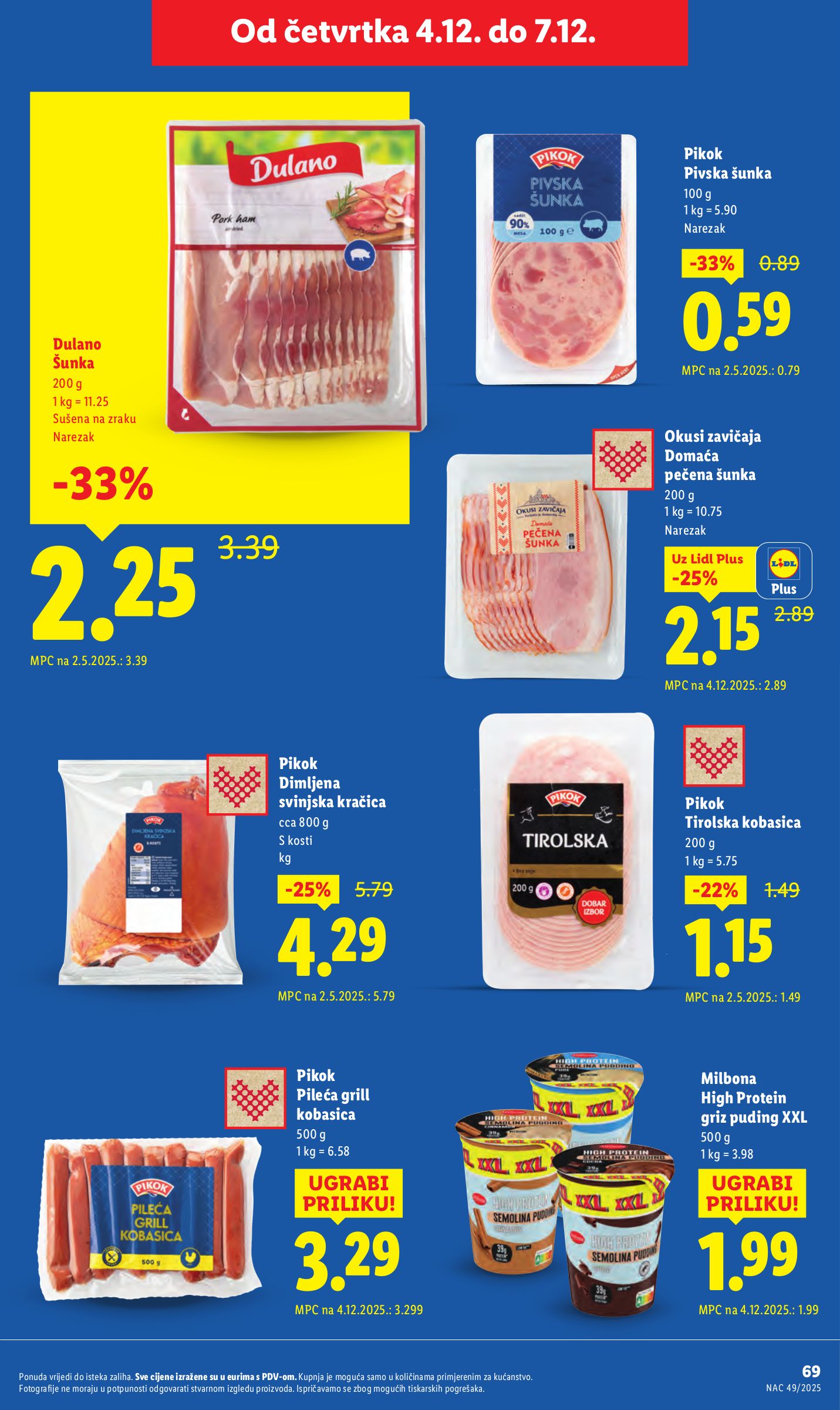 lidl - Prelistajte katalog Lidl, vrijedi od 01.12. do 07.12. - page: 69