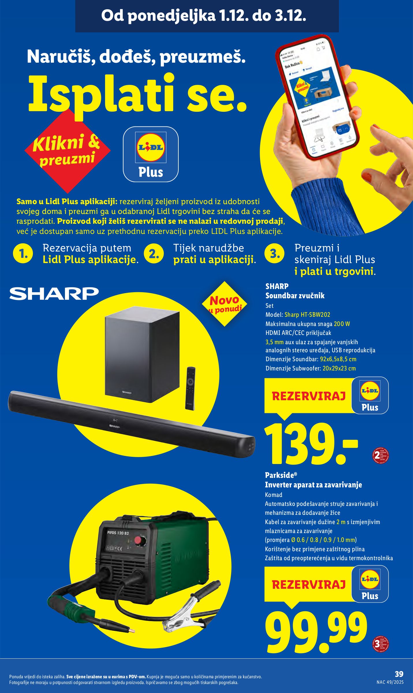 lidl - Prelistajte katalog Lidl, vrijedi od 01.12. do 07.12. - page: 39