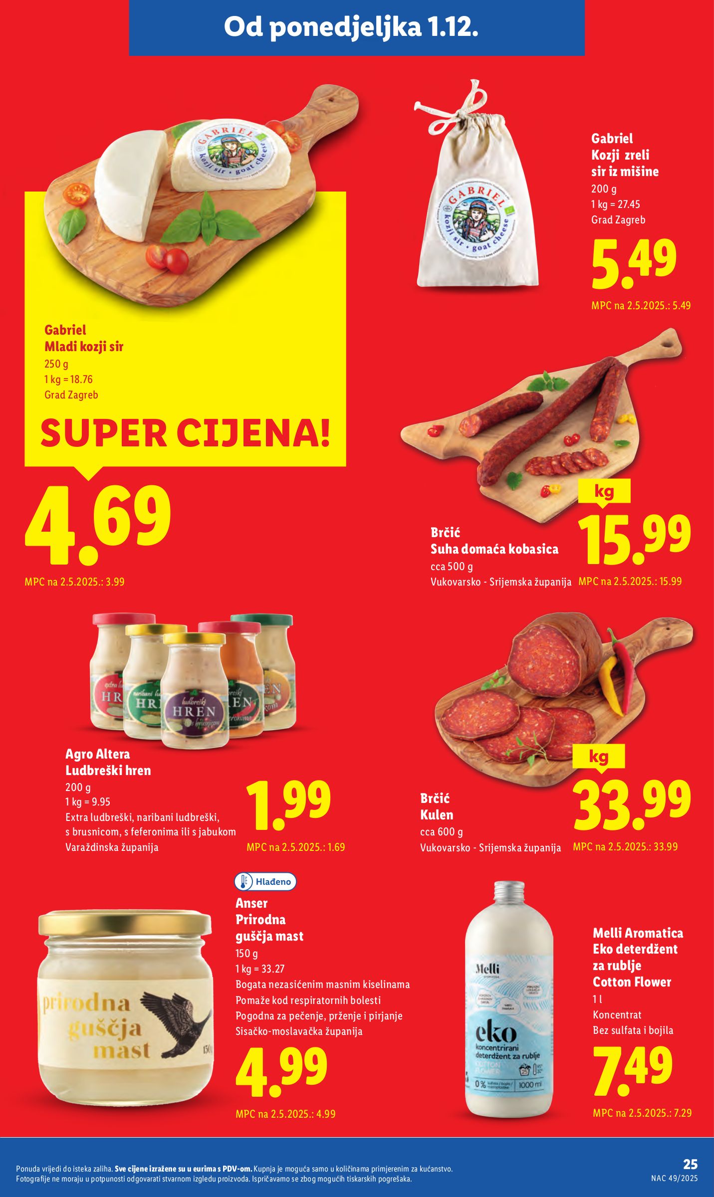 lidl - Prelistajte katalog Lidl, vrijedi od 01.12. do 07.12. - page: 25