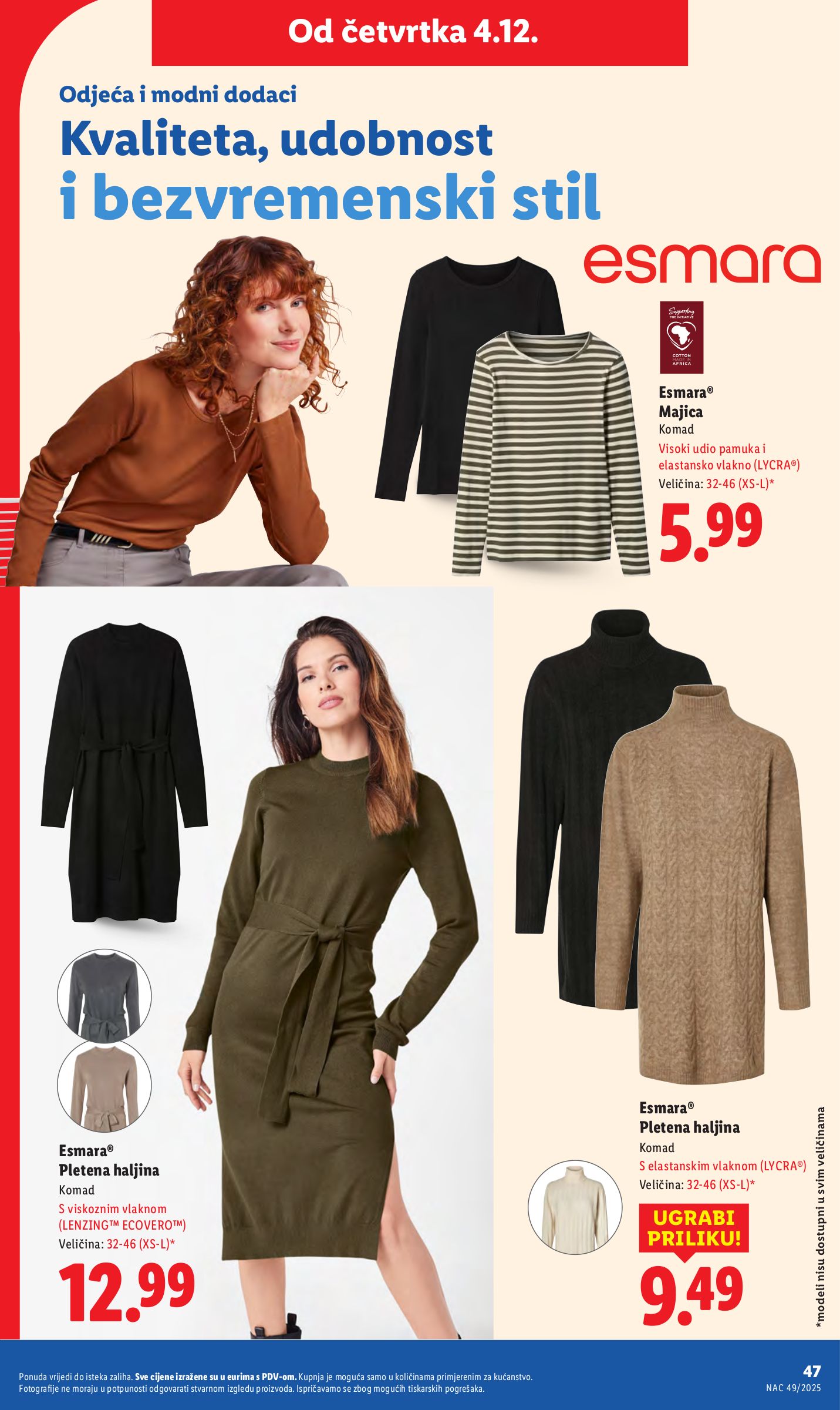 lidl - Prelistajte katalog Lidl, vrijedi od 01.12. do 07.12. - page: 47