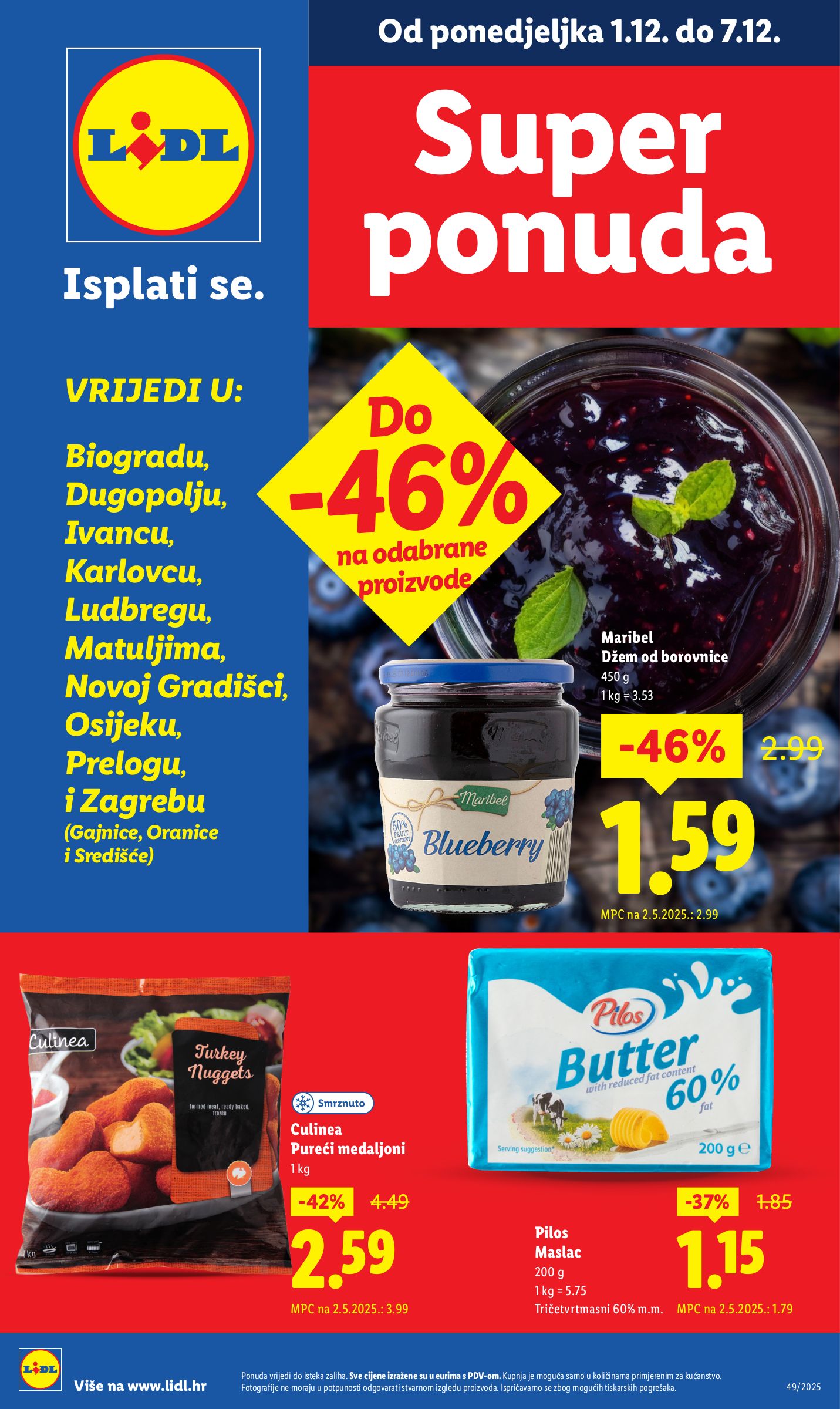 lidl - Prelistajte katalog Lidl - Super Ponuda, vrijedi od 01.12. do 07.12.