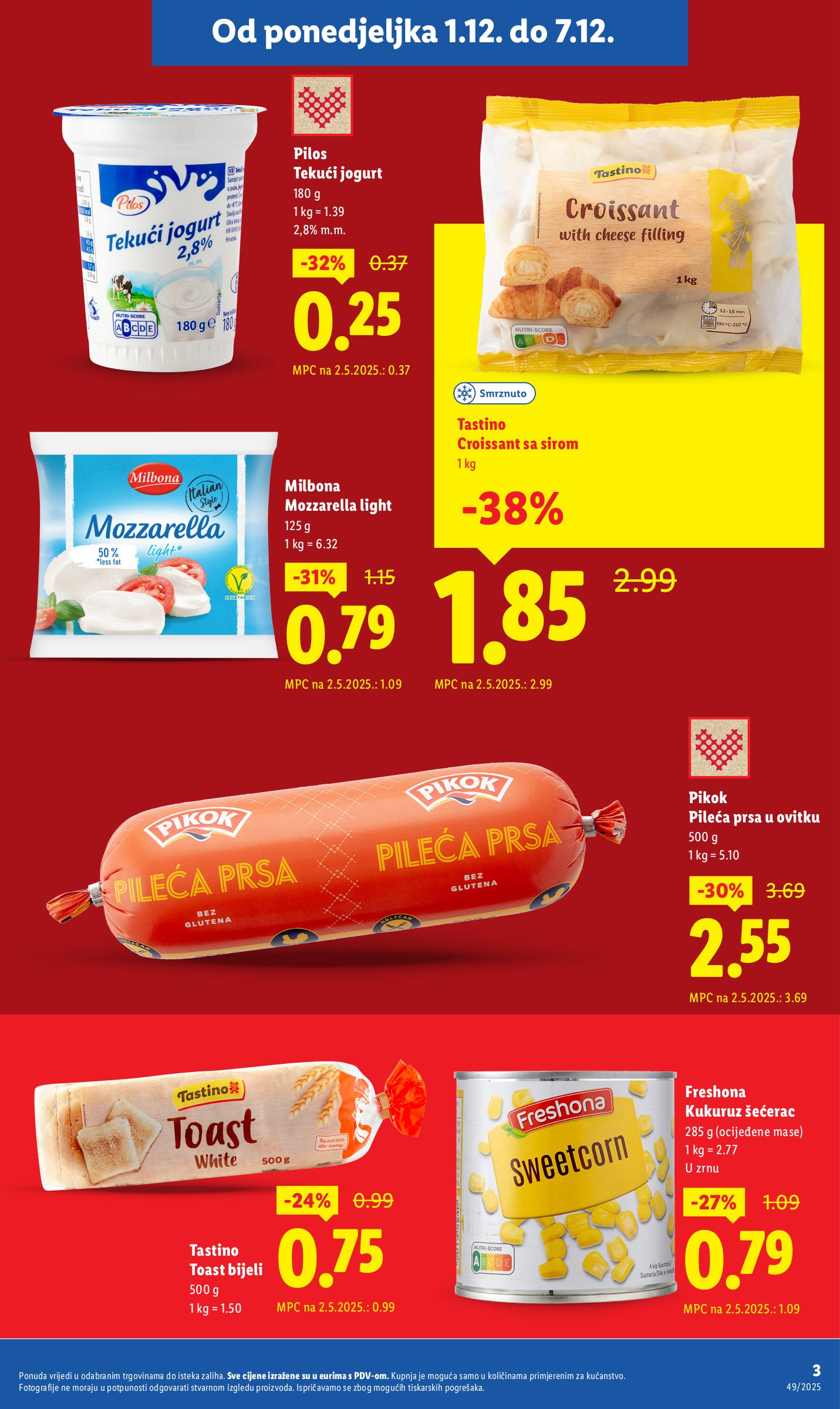 lidl - Prelistajte katalog Lidl - Super Ponuda, vrijedi od 01.12. do 07.12. - page: 3