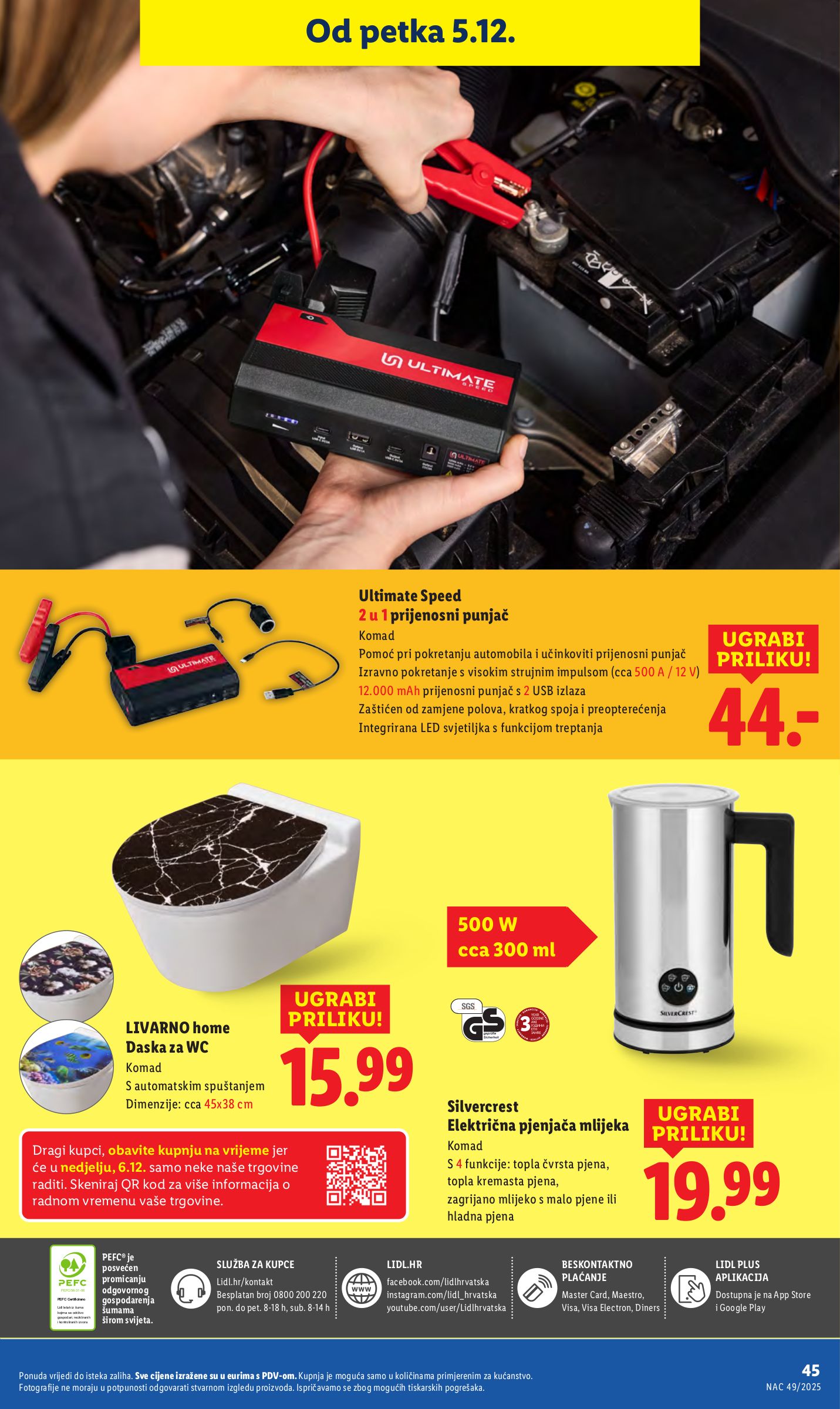 lidl - Prelistajte katalog Lidl, vrijedi od 04.12. do 07.12. - page: 45