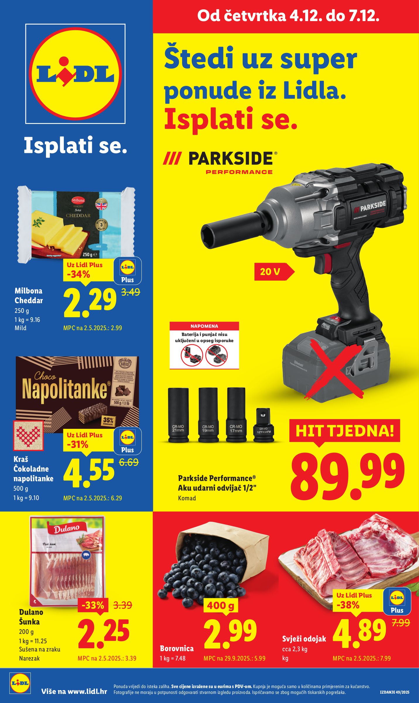 lidl - Prelistajte katalog Lidl, vrijedi od 04.12. do 07.12.