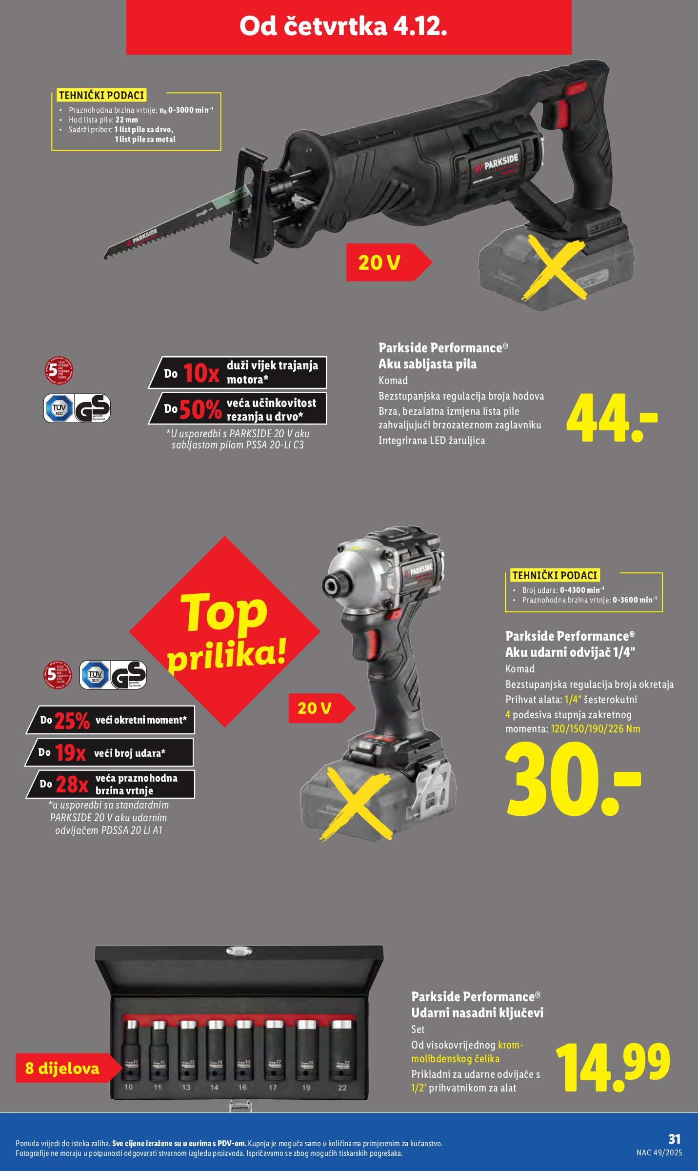 lidl - Prelistajte katalog Lidl, vrijedi od 04.12. do 07.12. - page: 31