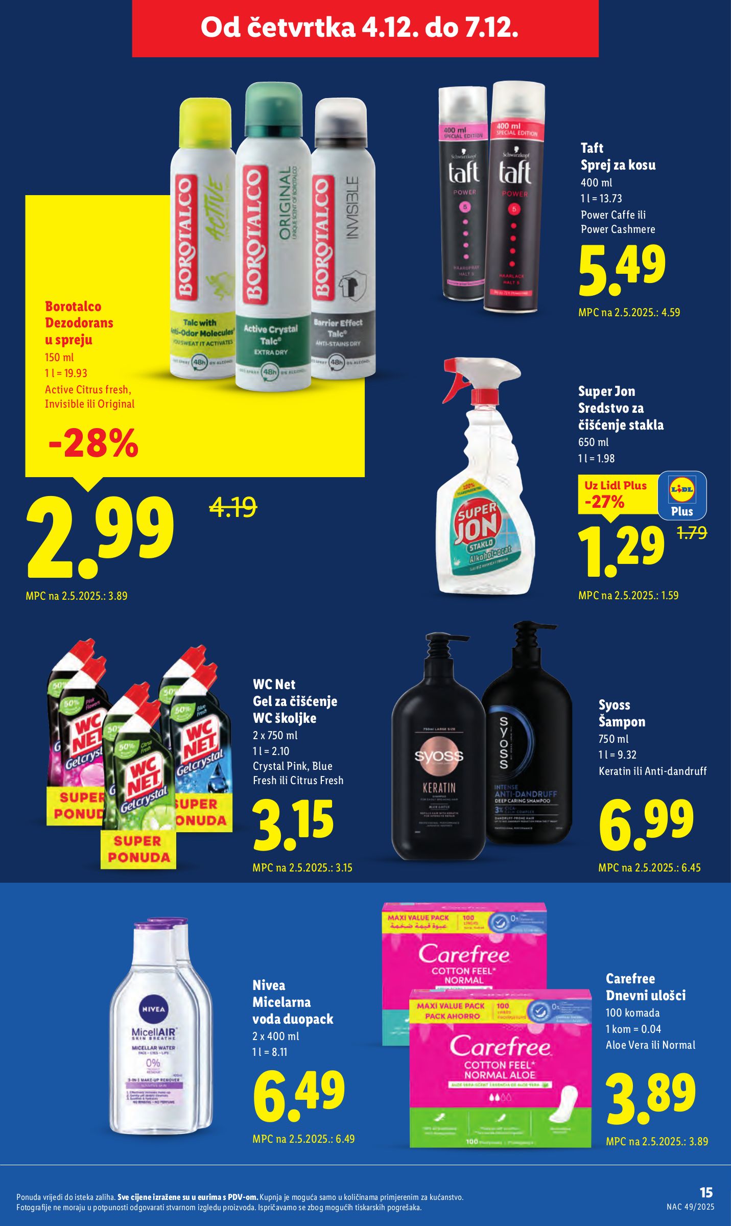 lidl - Prelistajte katalog Lidl, vrijedi od 04.12. do 07.12. - page: 15