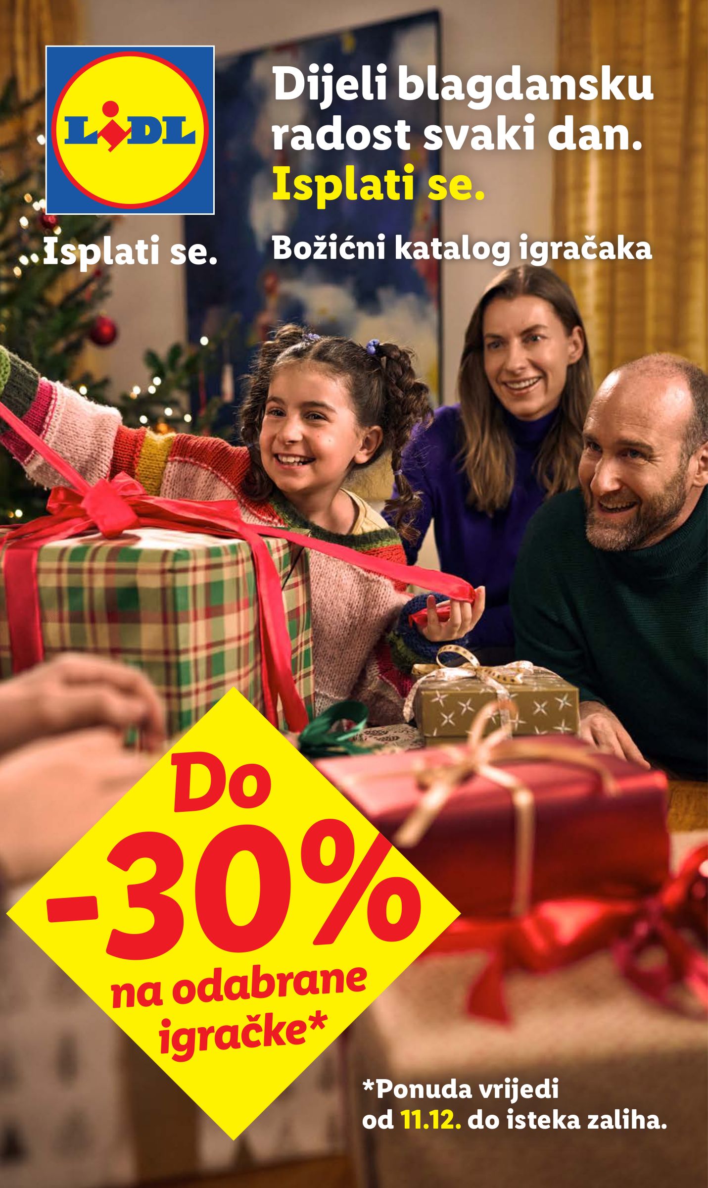 lidl - Prelistajte katalog Lidl - Božićna ponuda igračaka, vrijedi od 11.12. do 24.12.