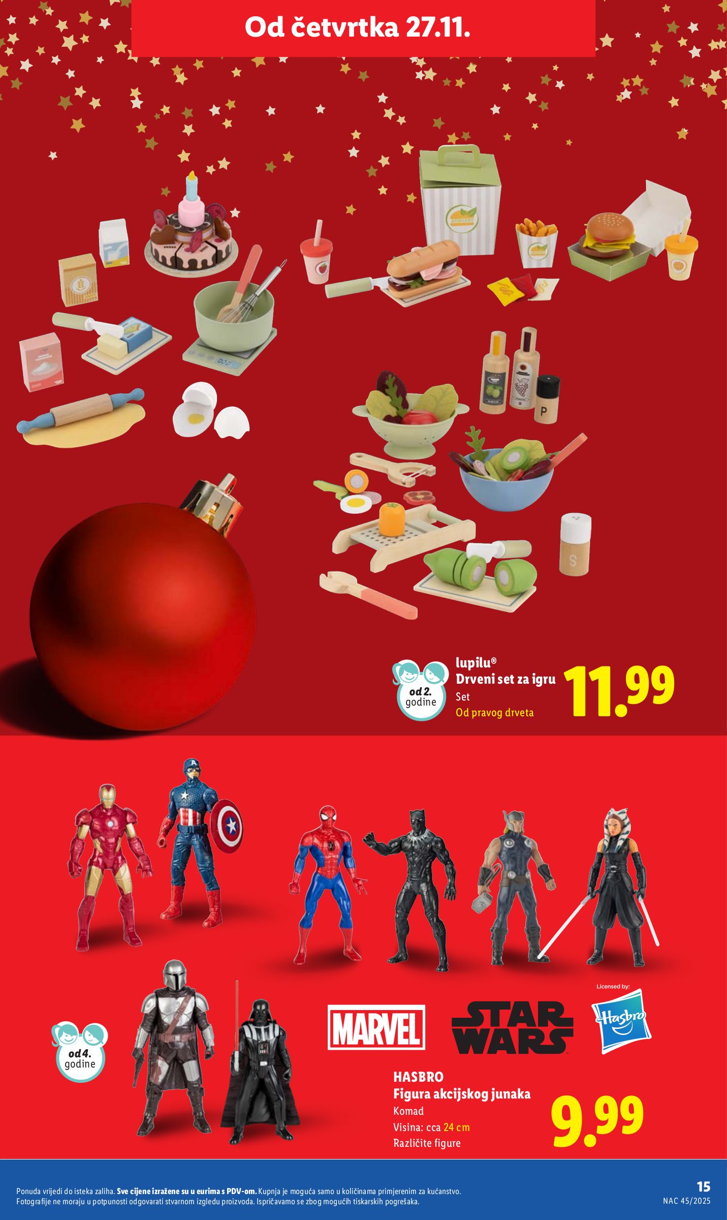 lidl - Prelistajte katalog Lidl - Božićna ponuda igračaka, vrijedi od 11.12. do 24.12. - page: 15