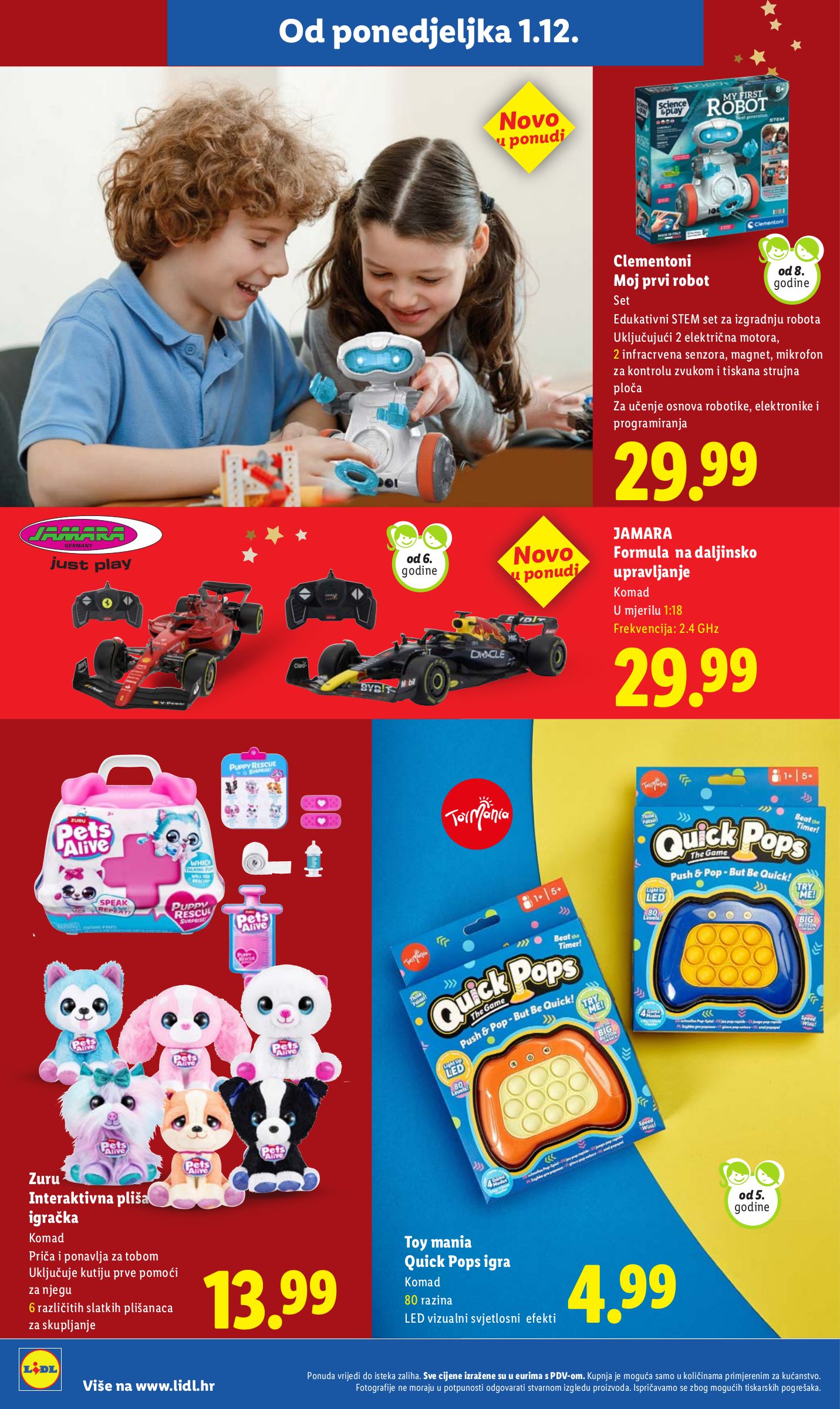 lidl - Prelistajte katalog Lidl - Božićna ponuda igračaka, vrijedi od 11.12. do 24.12. - page: 6