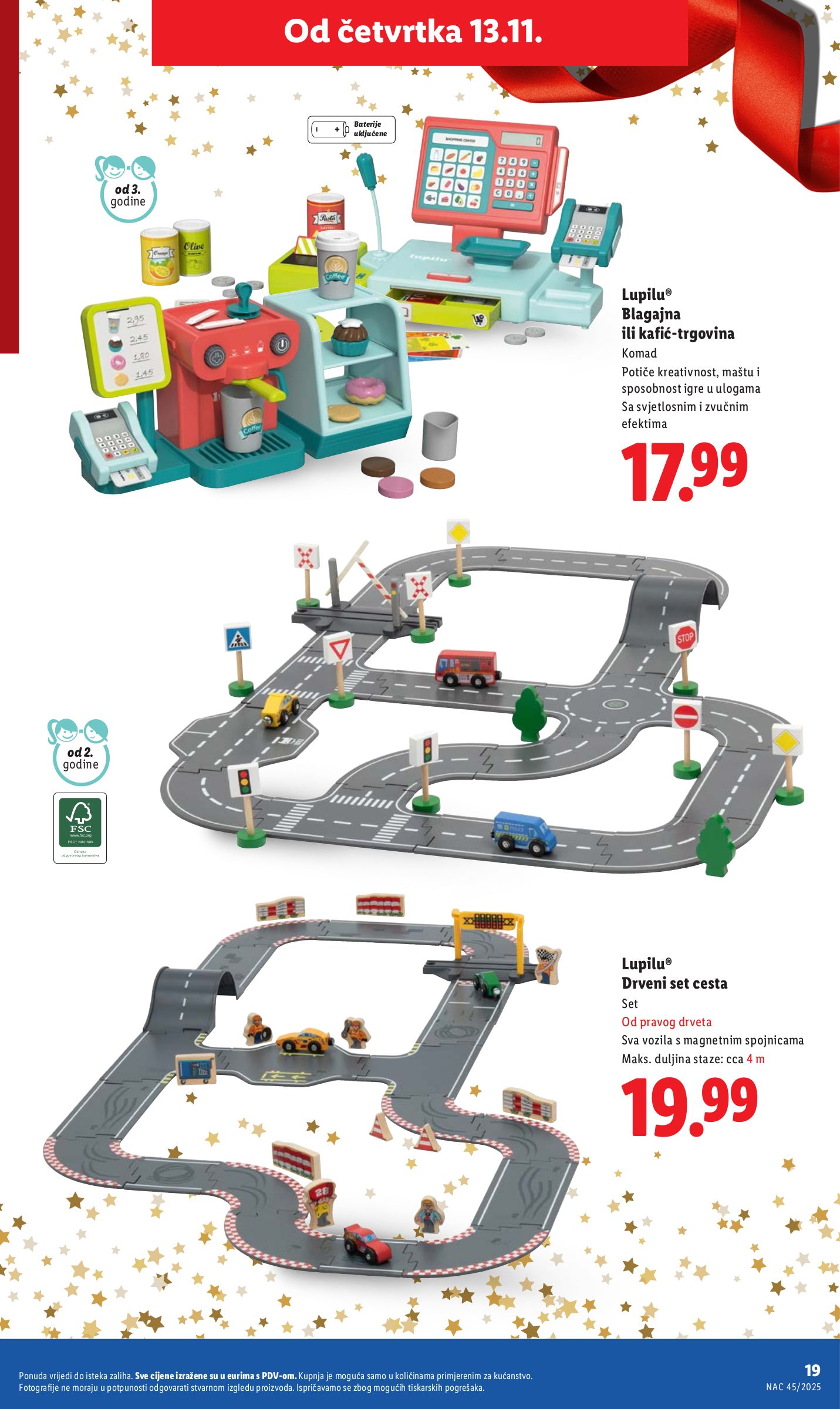 lidl - Prelistajte katalog Lidl - Božićna ponuda igračaka, vrijedi od 11.12. do 24.12. - page: 19