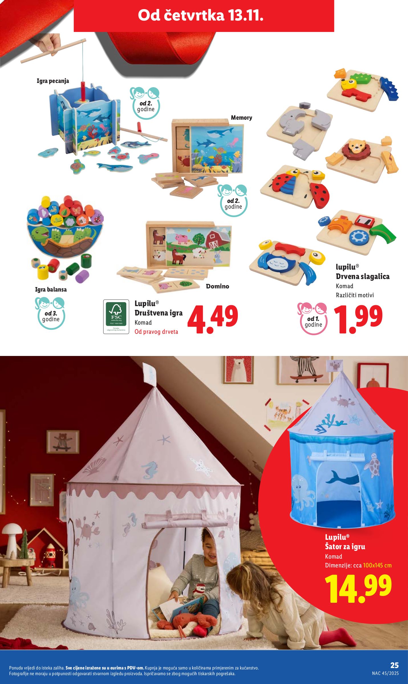 lidl - Prelistajte katalog Lidl - Božićna ponuda igračaka, vrijedi od 11.12. do 24.12. - page: 25