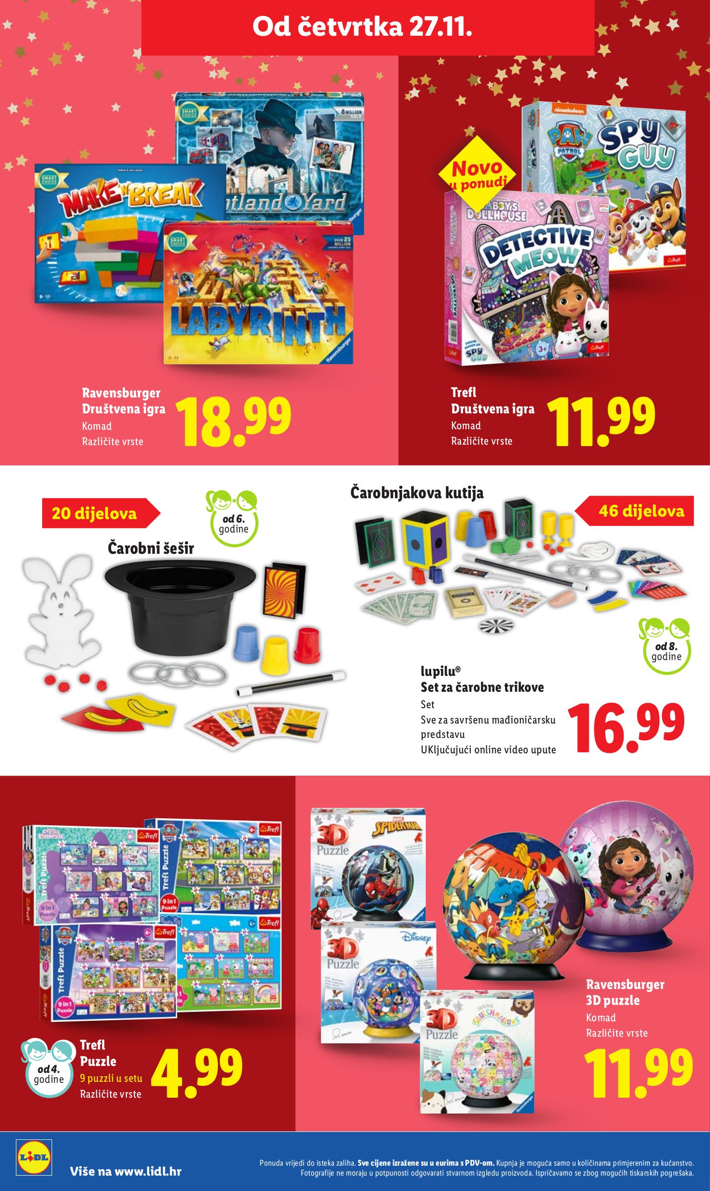 lidl - Prelistajte katalog Lidl - Božićna ponuda igračaka, vrijedi od 11.12. do 24.12. - page: 12