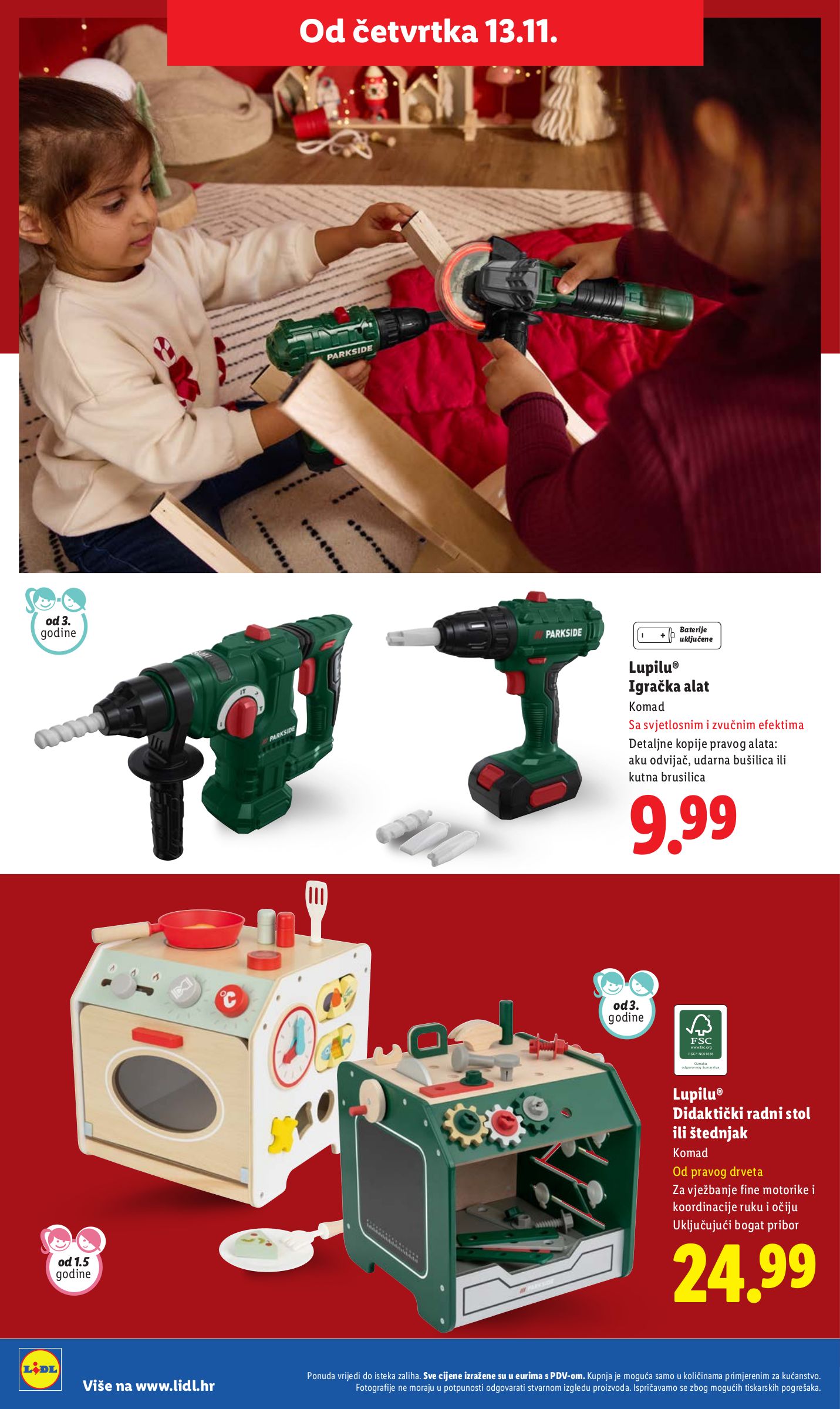 lidl - Prelistajte katalog Lidl - Božićna ponuda igračaka, vrijedi od 11.12. do 24.12. - page: 18