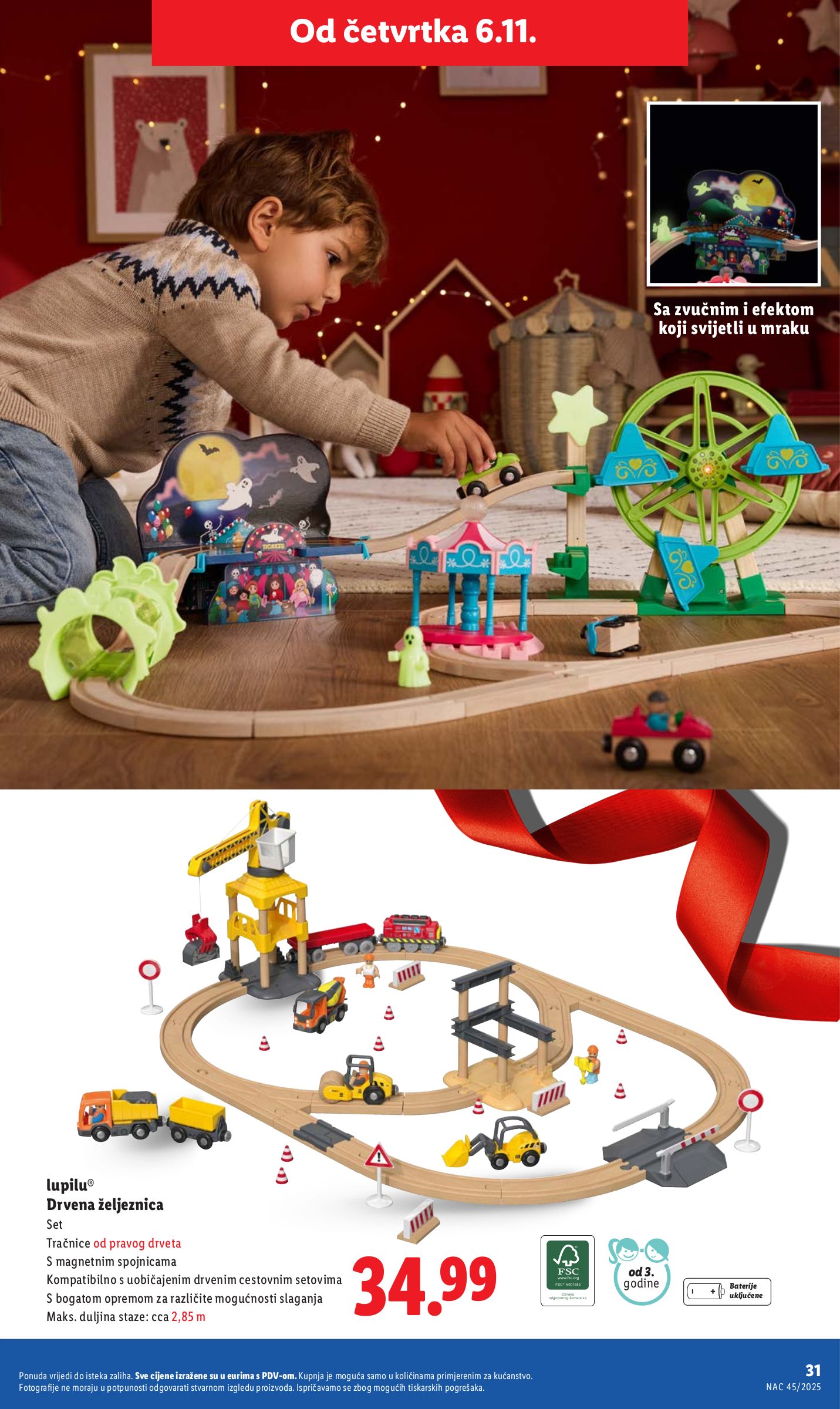 lidl - Prelistajte katalog Lidl - Božićna ponuda igračaka, vrijedi od 11.12. do 24.12. - page: 31