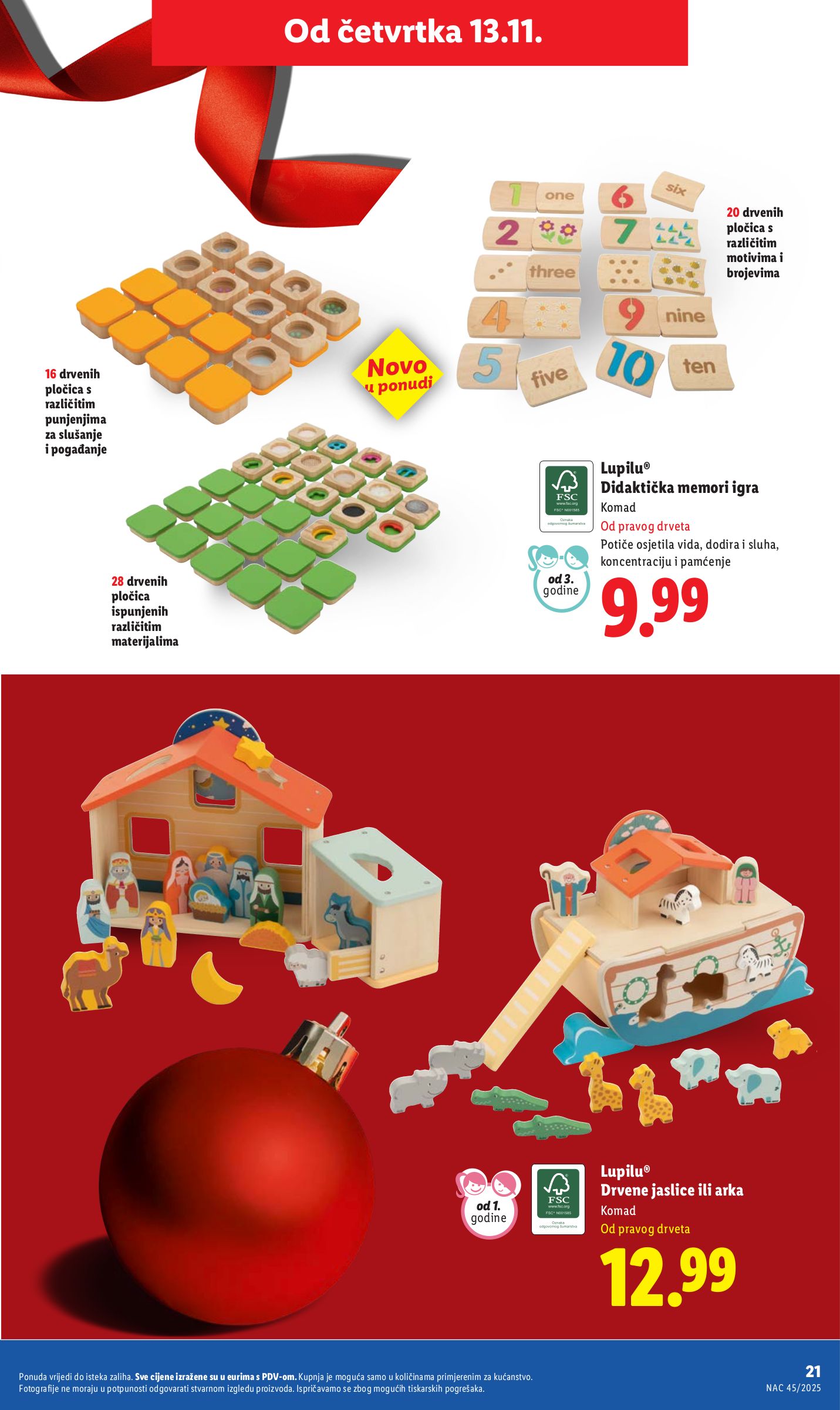 lidl - Prelistajte katalog Lidl - Božićna ponuda igračaka, vrijedi od 11.12. do 24.12. - page: 21