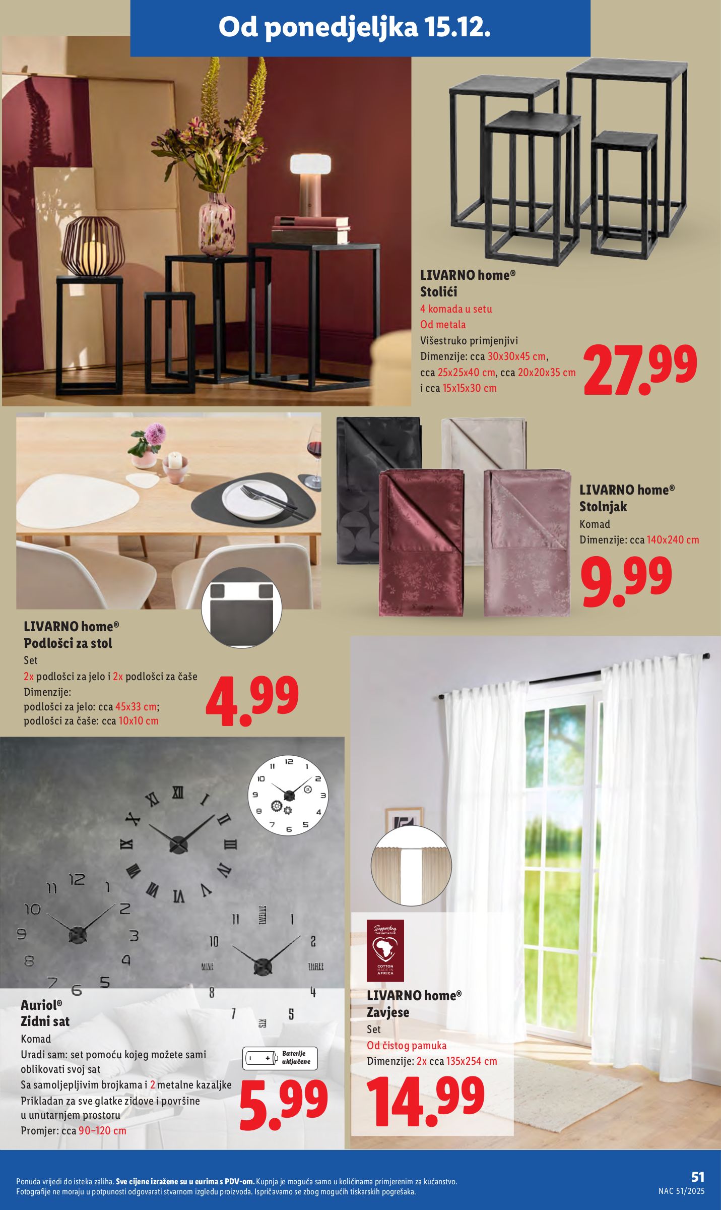 lidl - Prelistajte katalog Lidl, vrijedi od 15.12. do 24.12. - page: 51