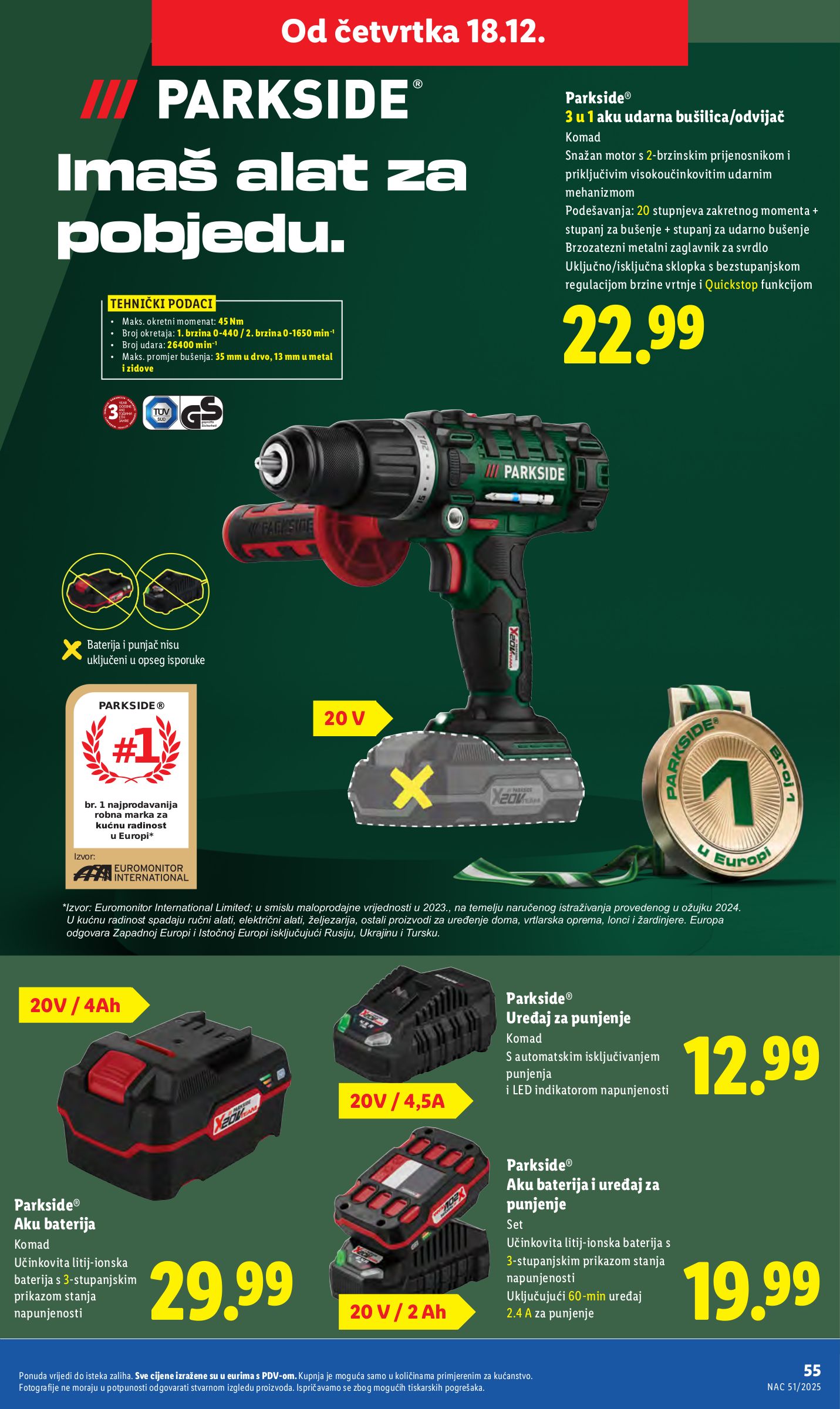 lidl - Prelistajte katalog Lidl, vrijedi od 15.12. do 24.12. - page: 55