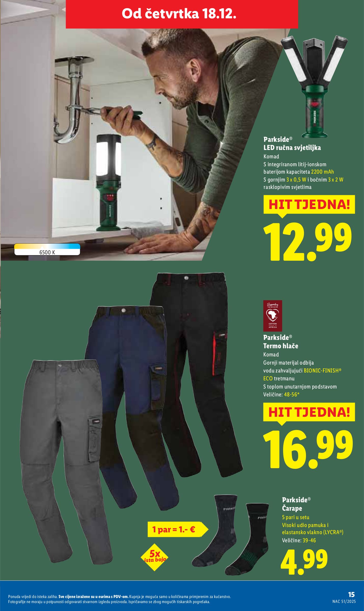 lidl - Prelistajte katalog Lidl, vrijedi od 18.12. do 24.12. - page: 15