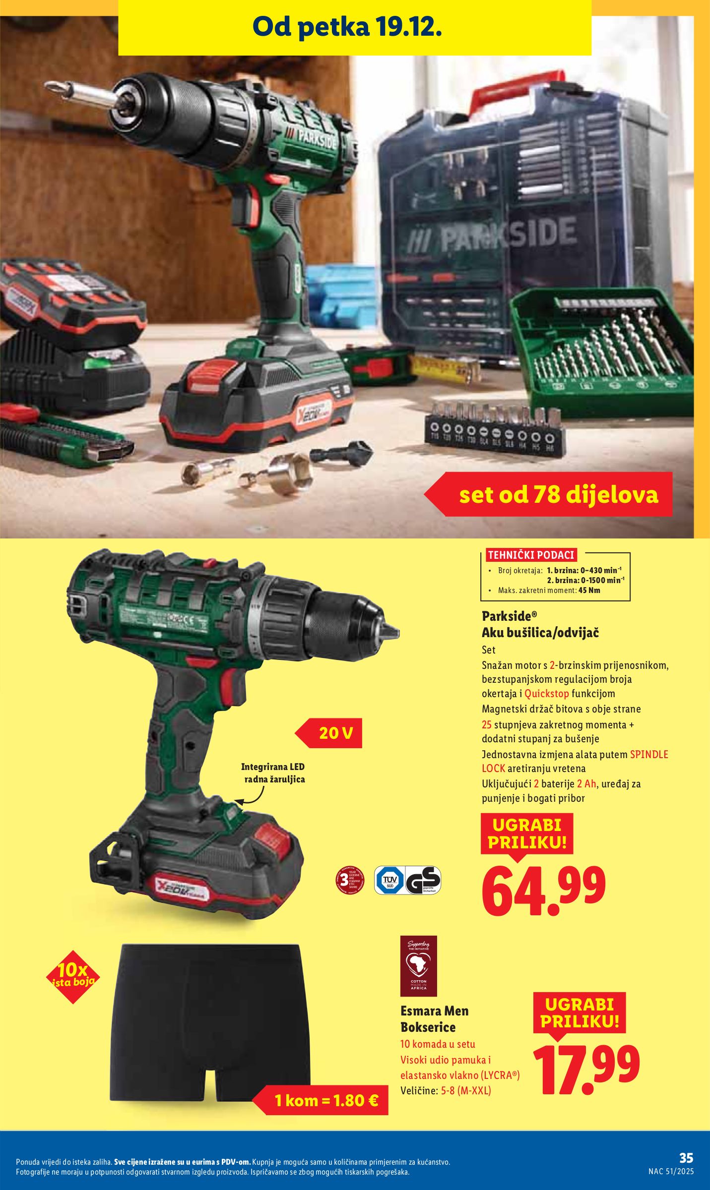 lidl - Prelistajte katalog Lidl, vrijedi od 18.12. do 24.12. - page: 35