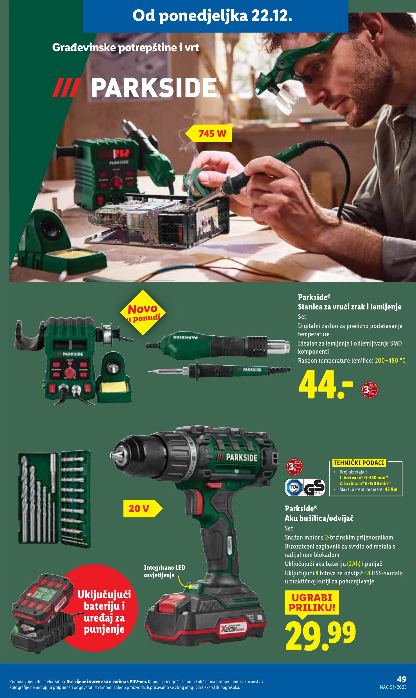 lidl - Prelistajte katalog Lidl, vrijedi od 18.12. do 24.12. - page: 49