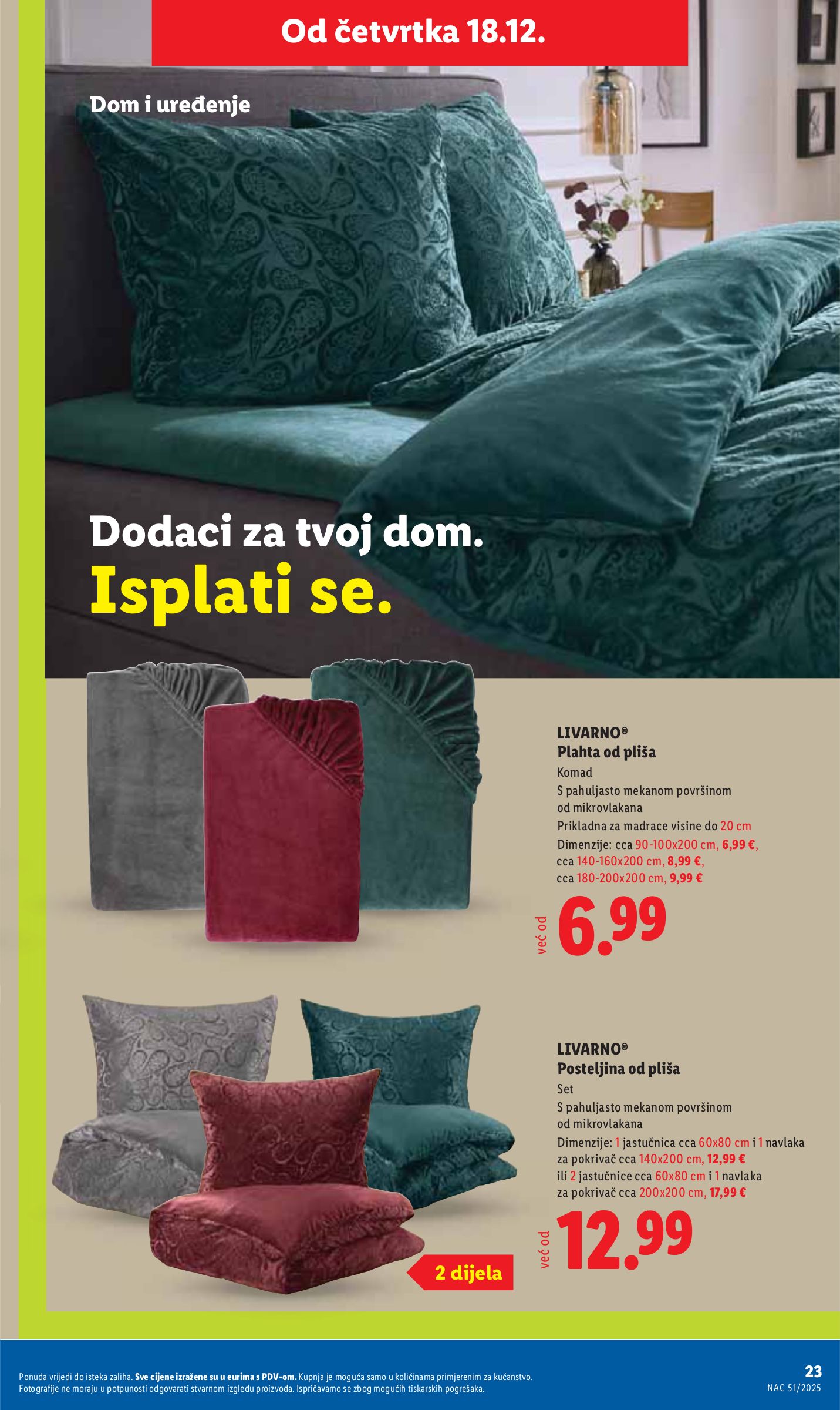 lidl - Prelistajte katalog Lidl, vrijedi od 18.12. do 24.12. - page: 23