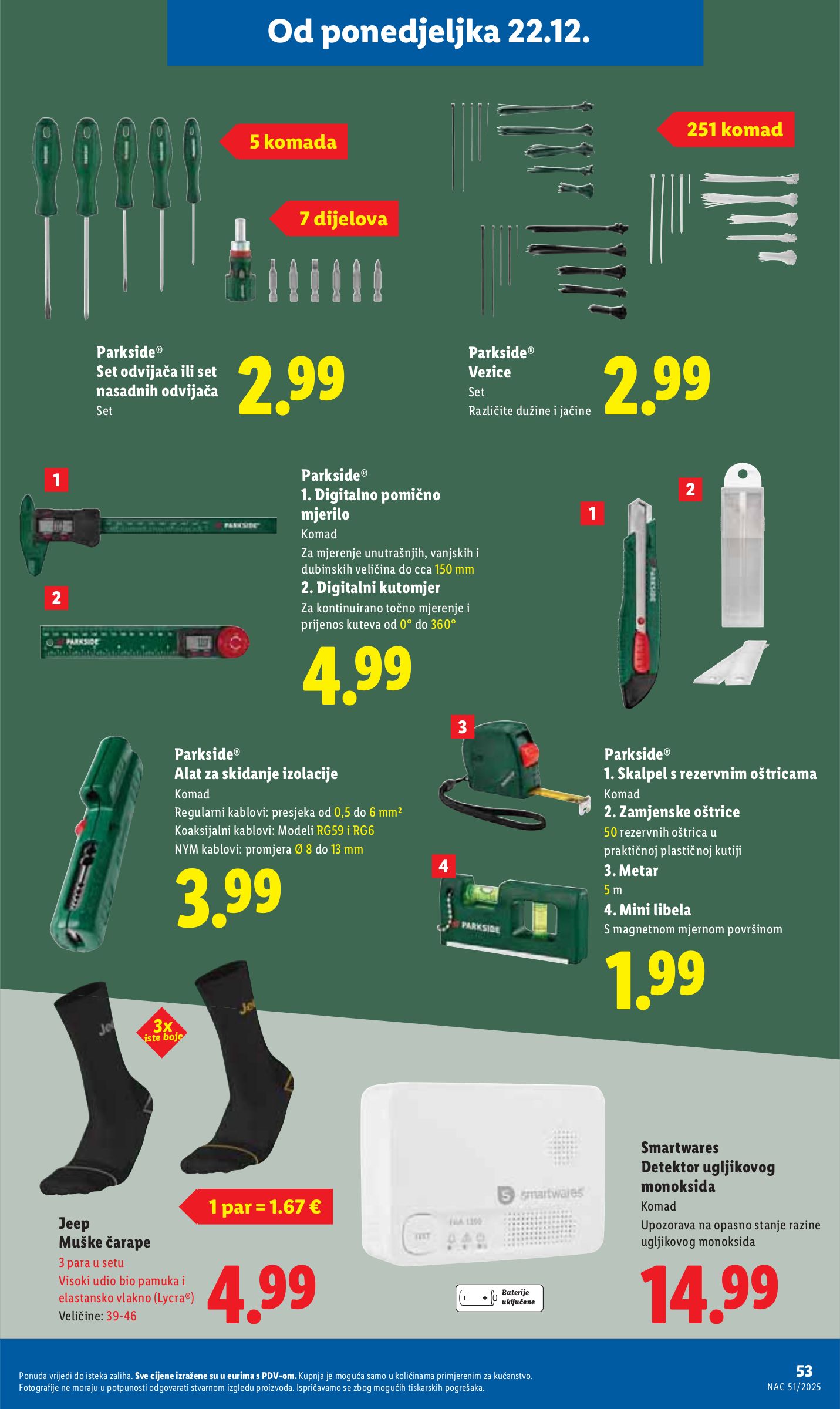 lidl - Prelistajte katalog Lidl, vrijedi od 18.12. do 24.12. - page: 53