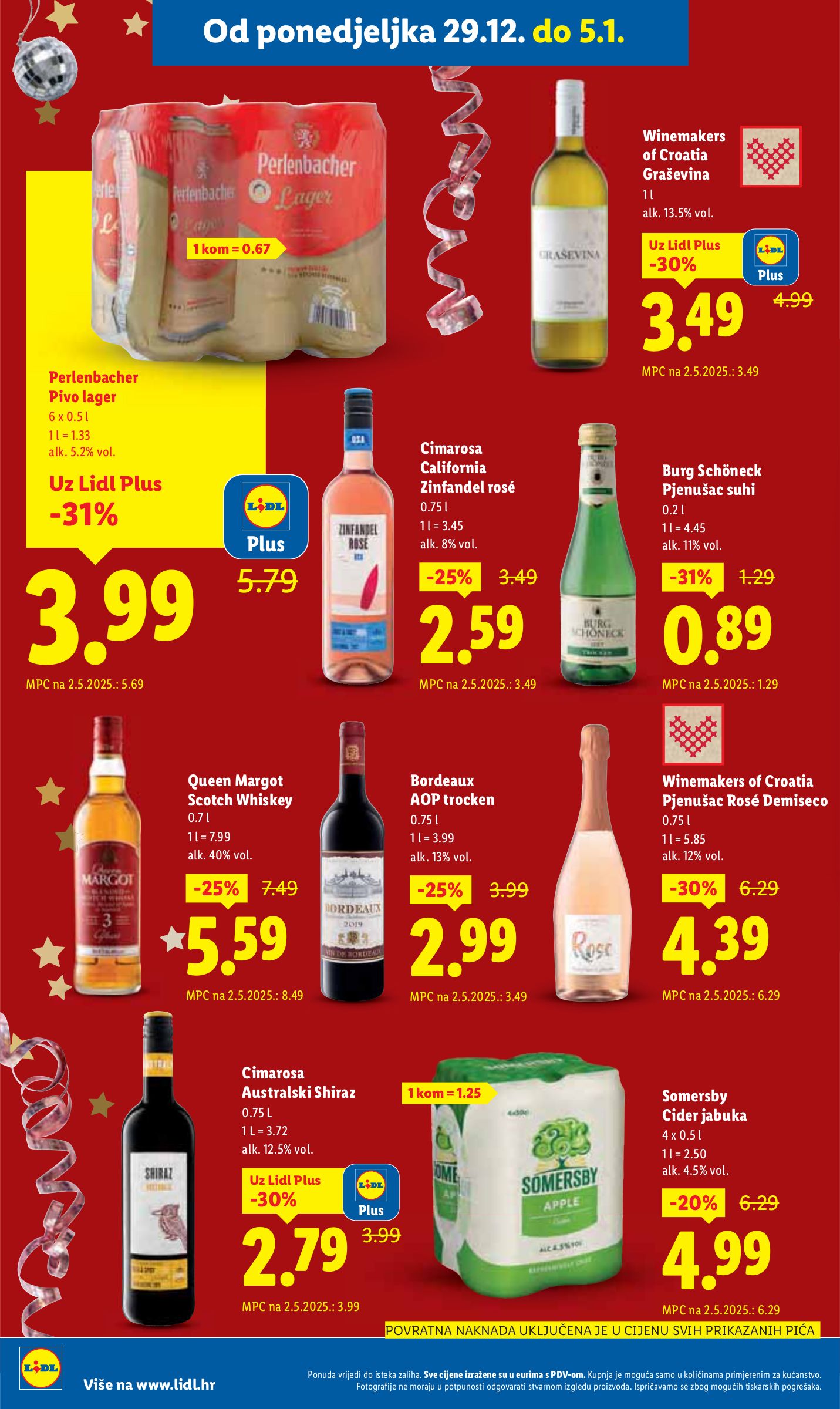 lidl - Prelistajte katalog Lidl, vrijedi od 27.12. do 05.01. - page: 58