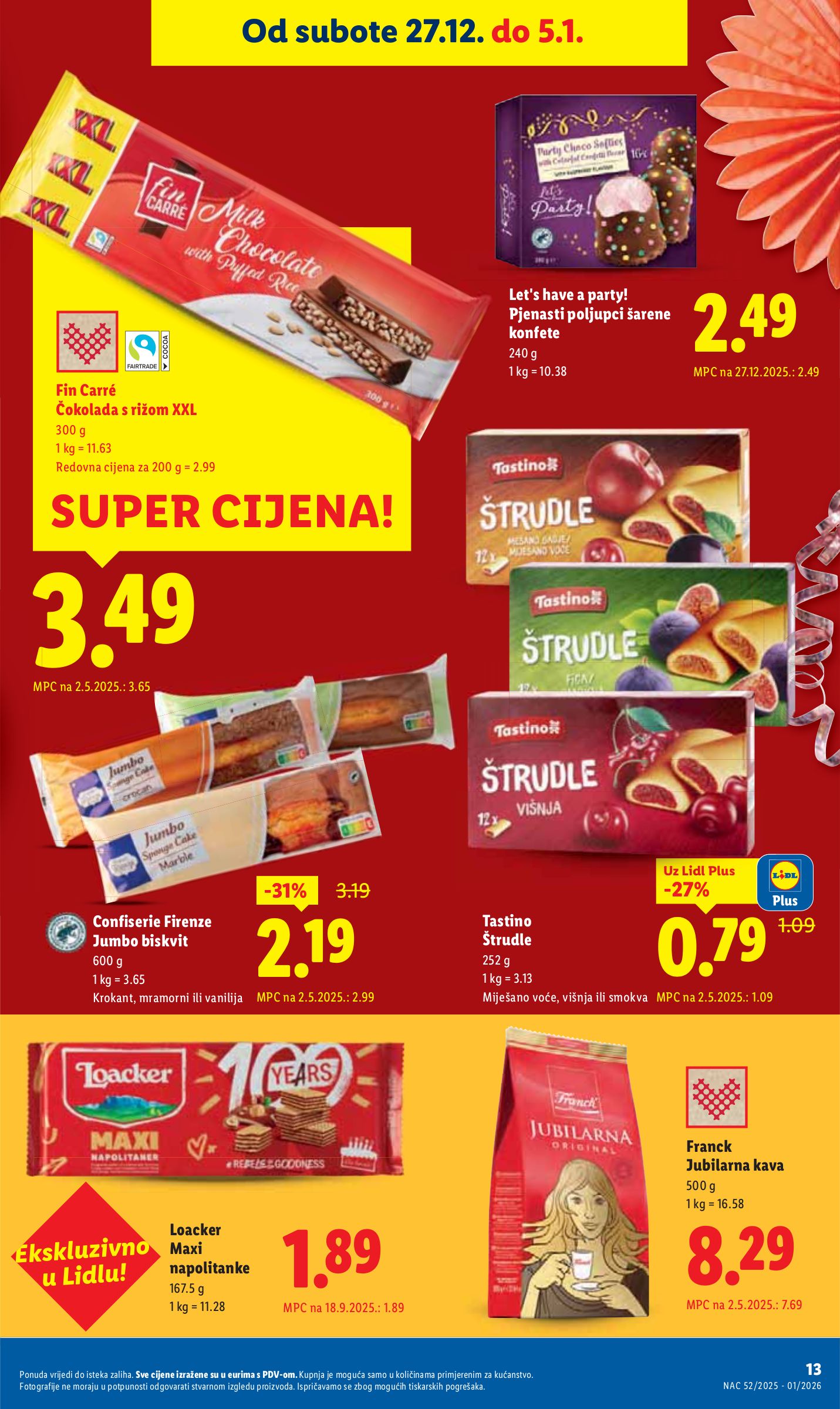 lidl - Prelistajte katalog Lidl, vrijedi od 27.12. do 05.01. - page: 13