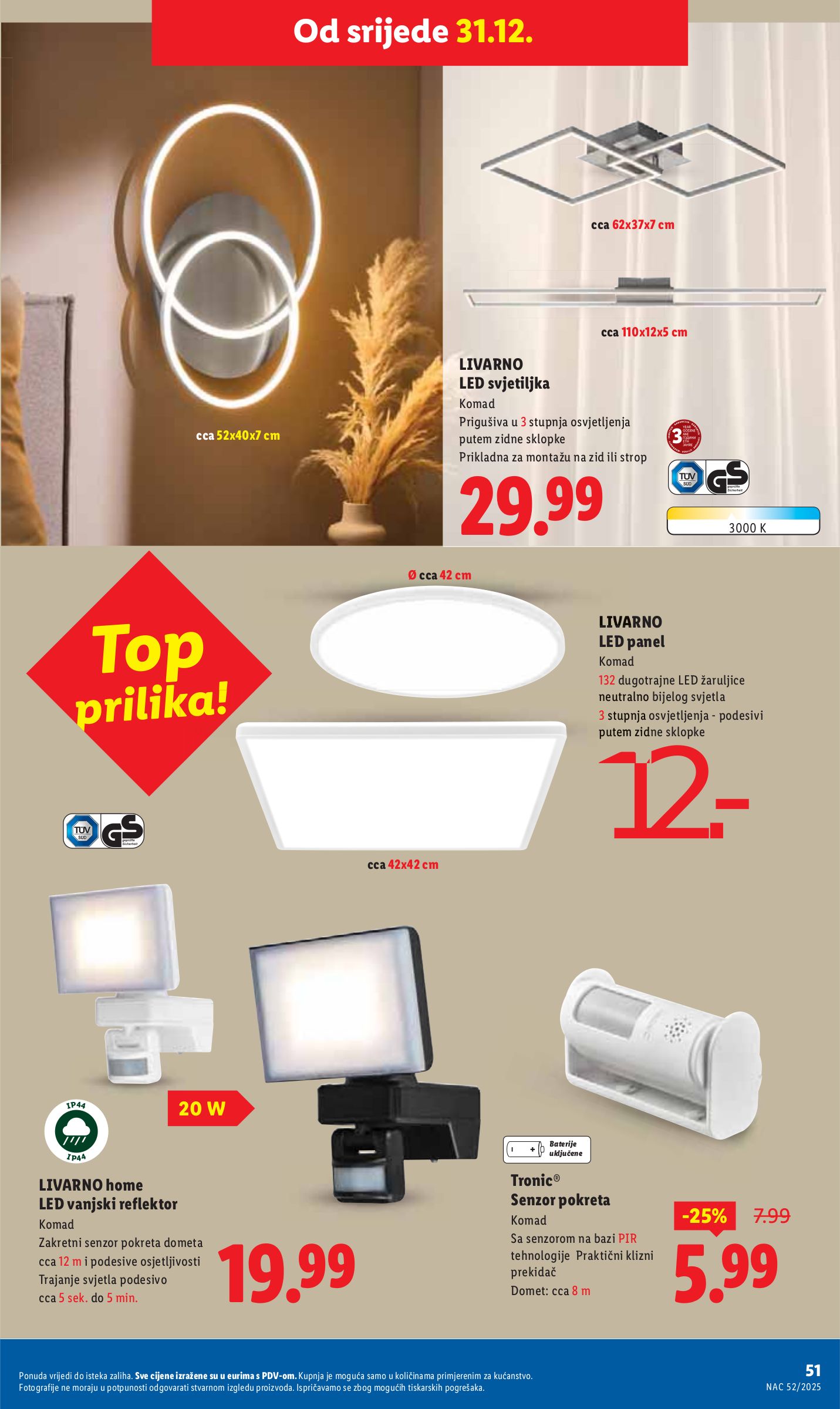 lidl - Prelistajte katalog Lidl, vrijedi od 27.12. do 05.01. - page: 51