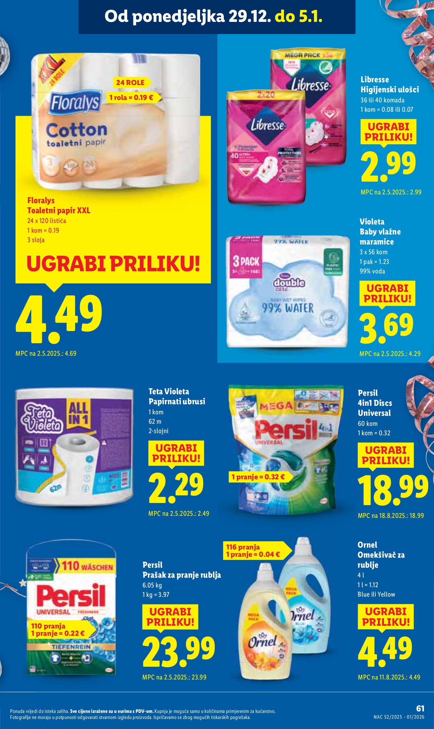 lidl - Prelistajte katalog Lidl, vrijedi od 27.12. do 05.01. - page: 61