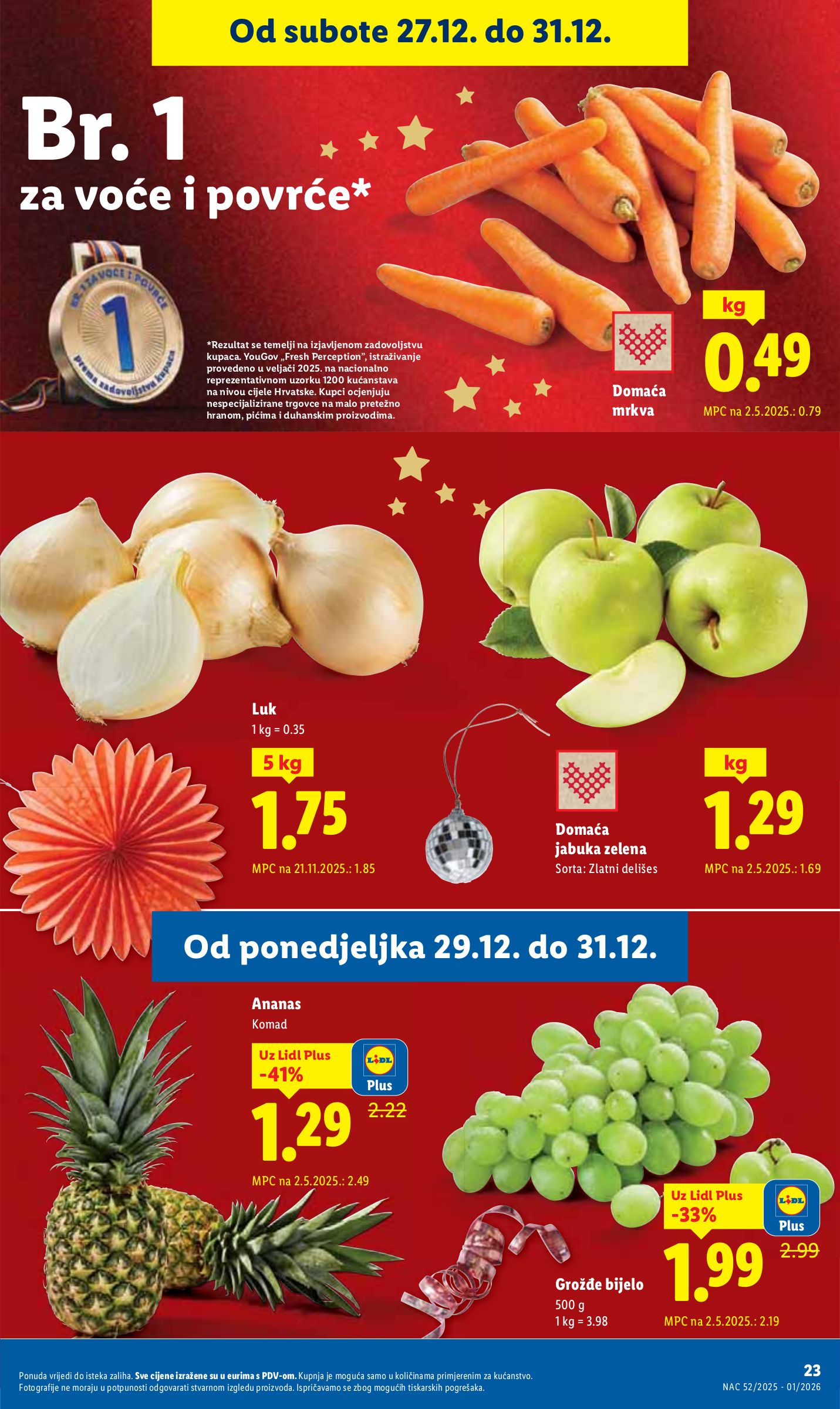 lidl - Prelistajte katalog Lidl, vrijedi od 27.12. do 05.01. - page: 23