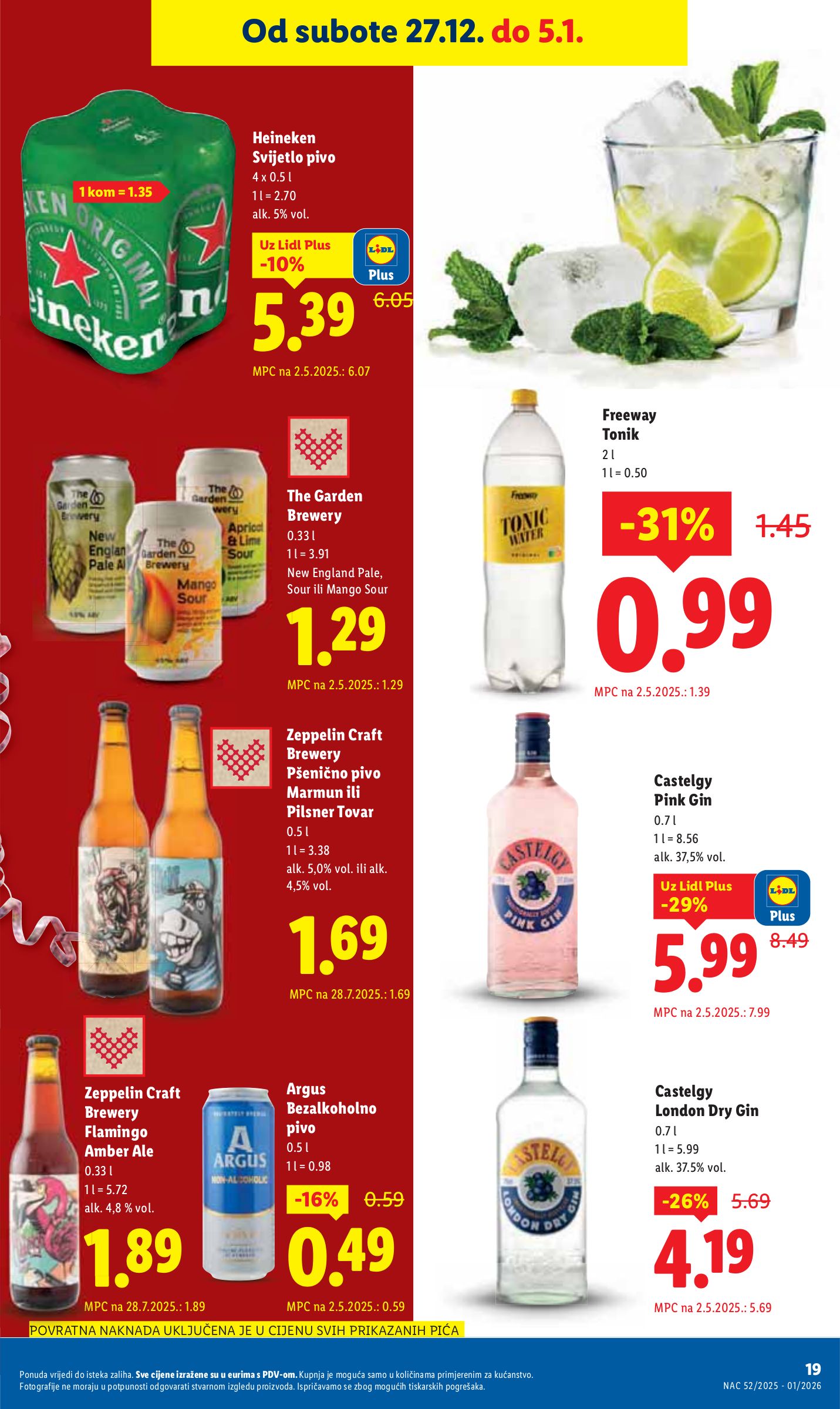 lidl - Prelistajte katalog Lidl, vrijedi od 27.12. do 05.01. - page: 19