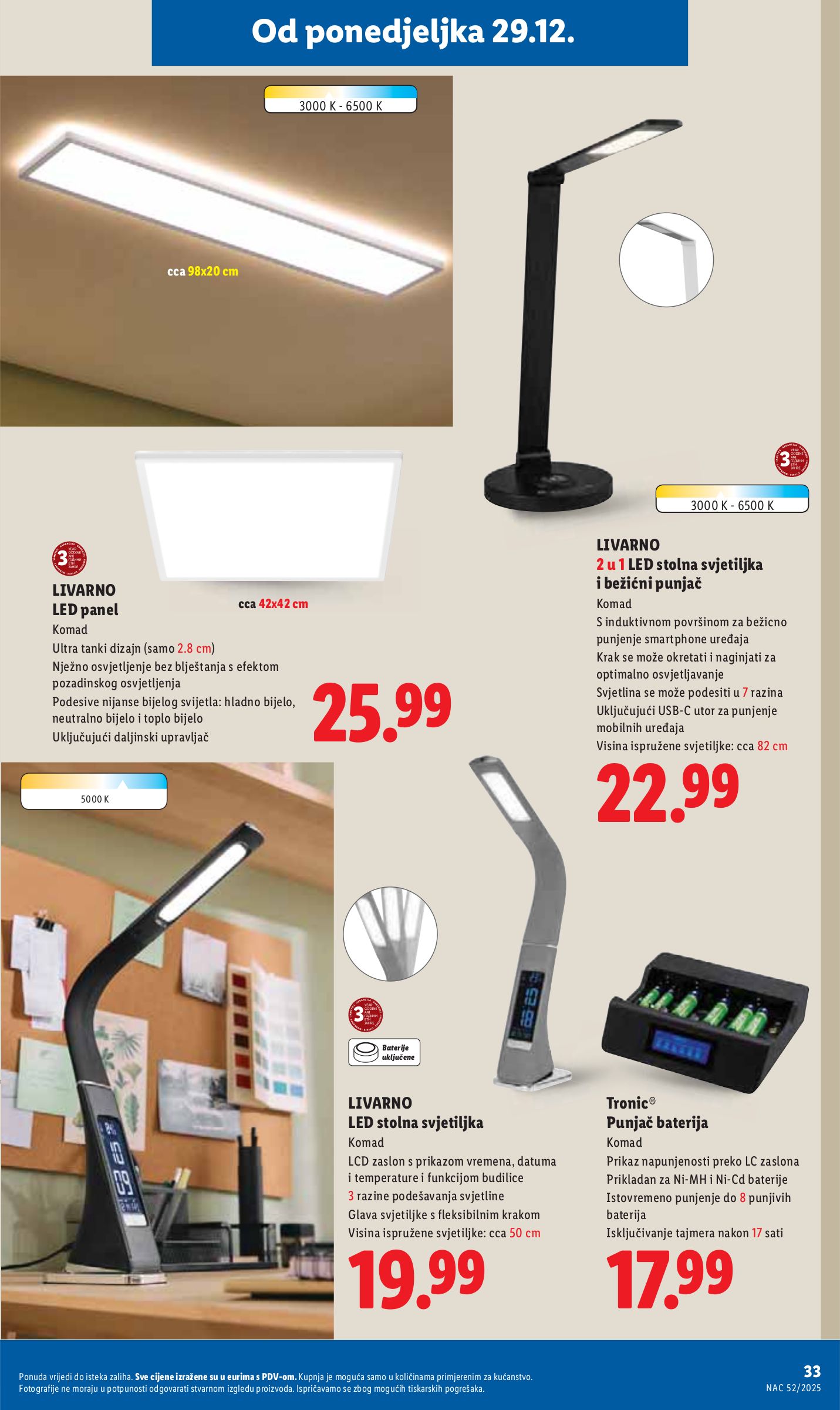 lidl - Prelistajte katalog Lidl, vrijedi od 27.12. do 05.01. - page: 33