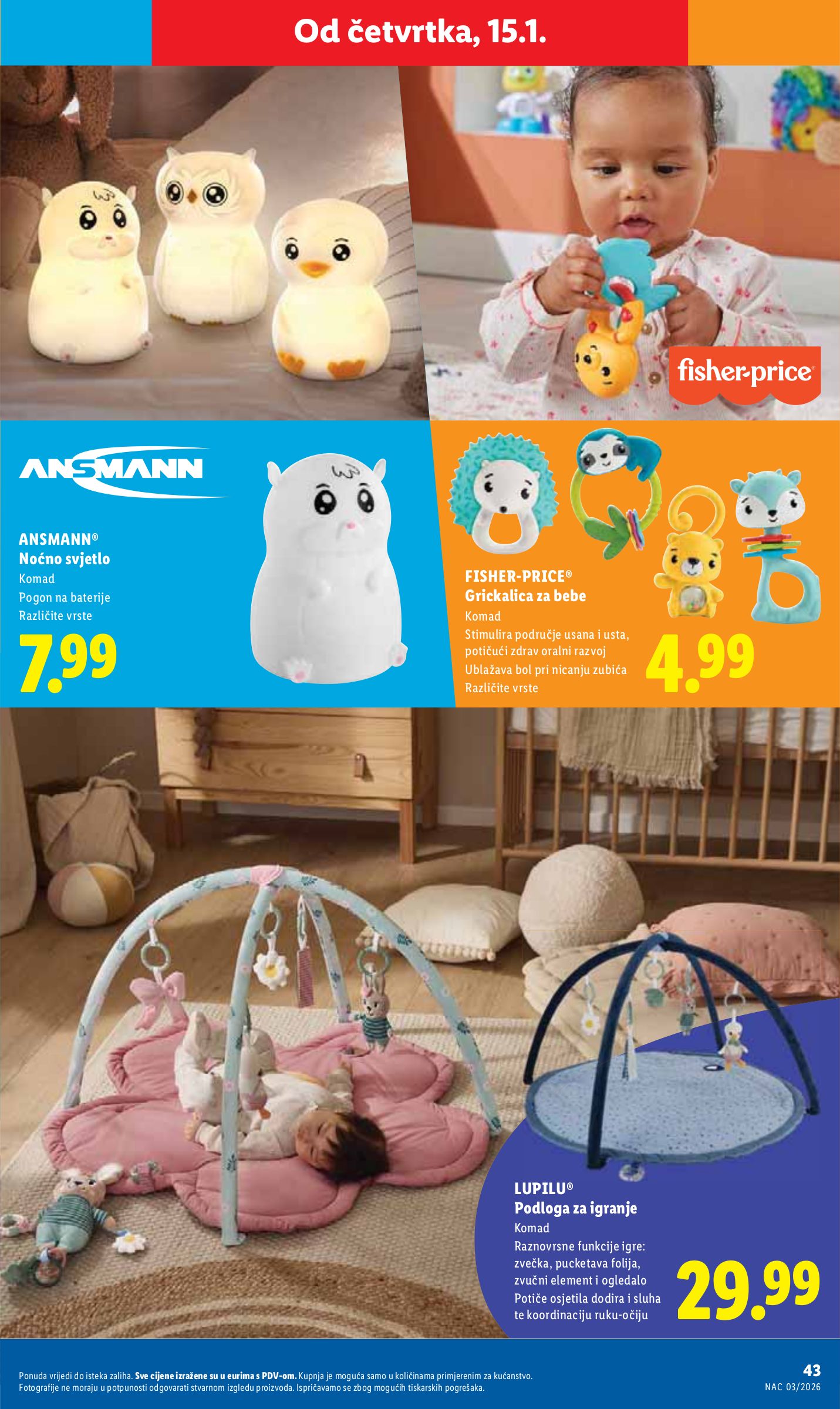 lidl - Prelistajte katalog Lidl, vrijedi od 12.01. do 18.01. - page: 43