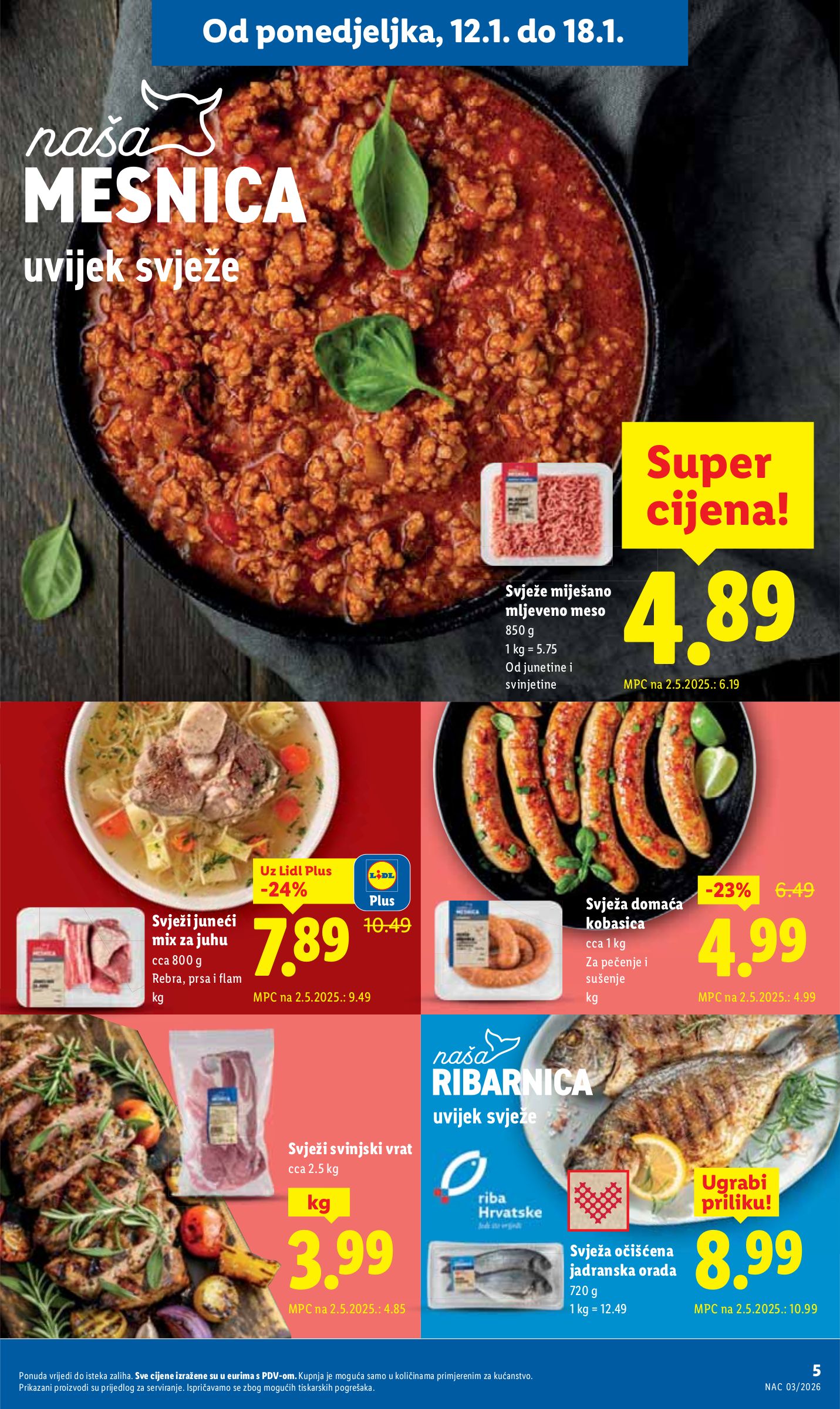 lidl - Prelistajte katalog Lidl, vrijedi od 12.01. do 18.01. - page: 5