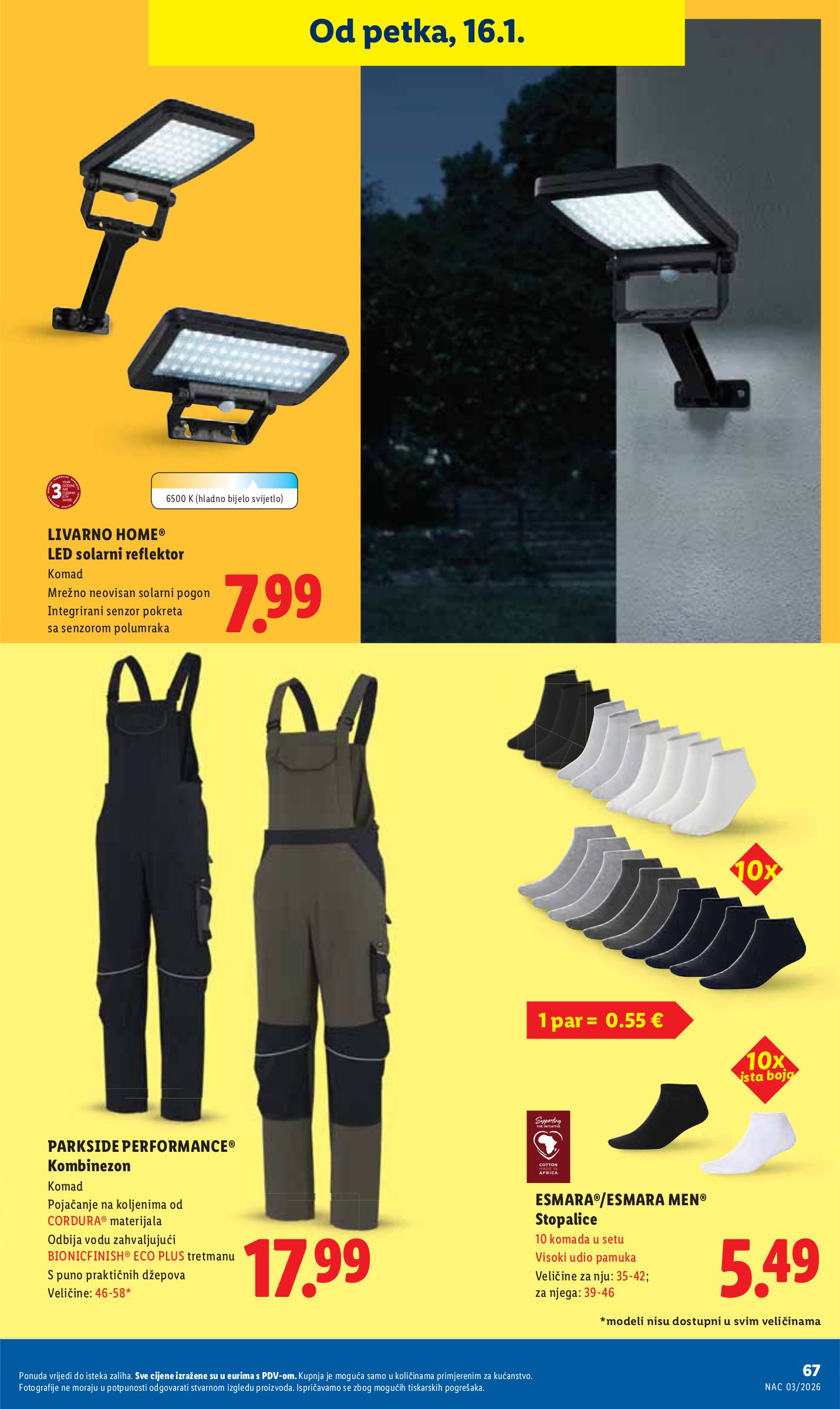 lidl - Prelistajte katalog Lidl, vrijedi od 12.01. do 18.01. - page: 67