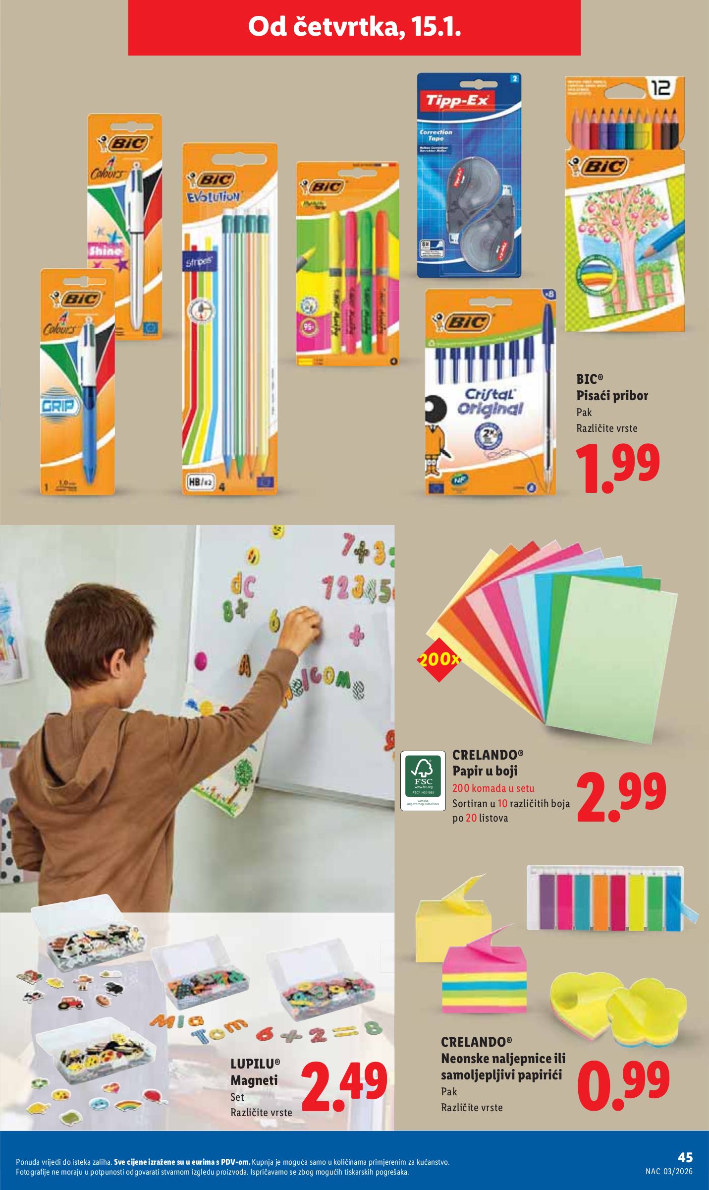 lidl - Prelistajte katalog Lidl, vrijedi od 12.01. do 18.01. - page: 45