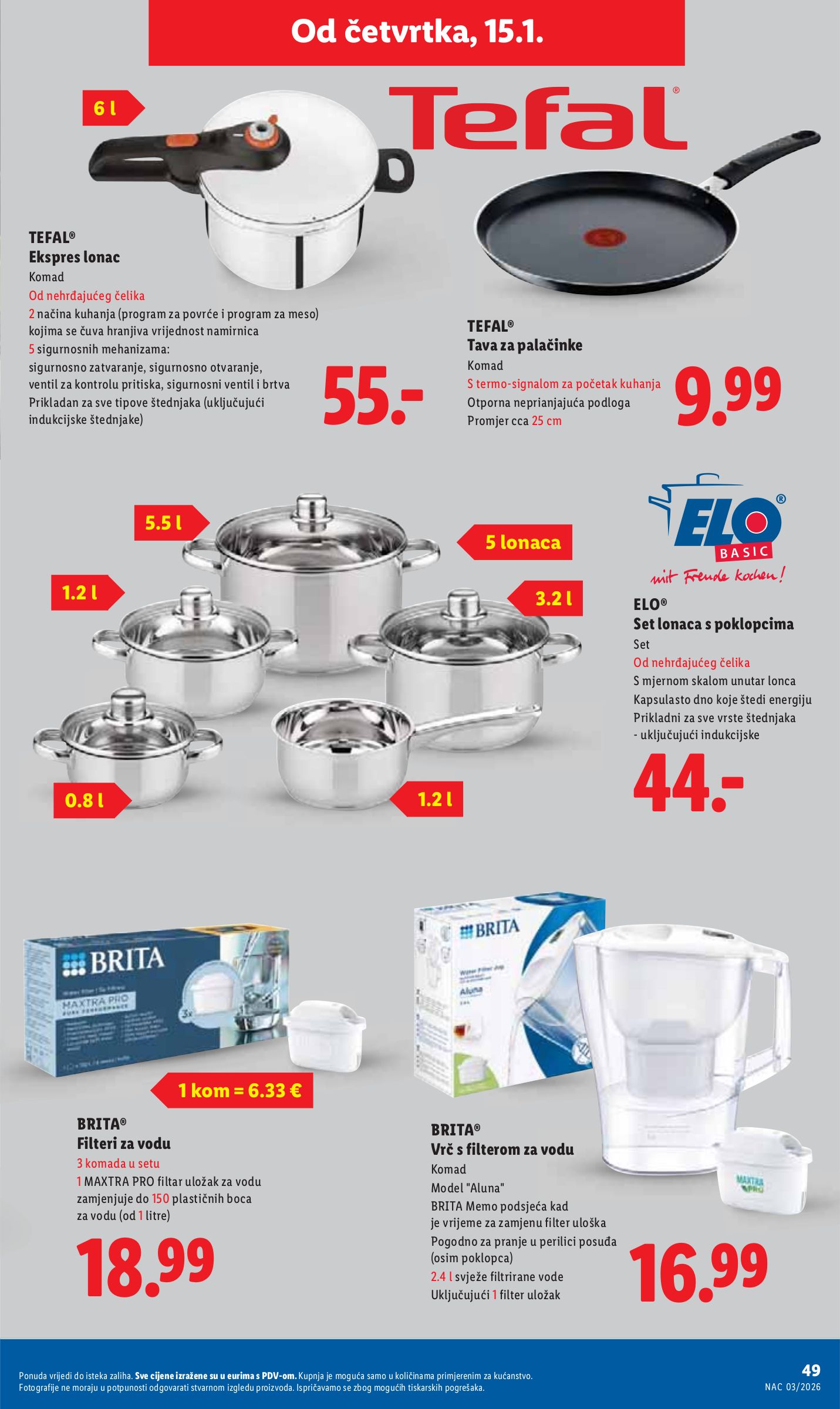 lidl - Prelistajte katalog Lidl, vrijedi od 12.01. do 18.01. - page: 49