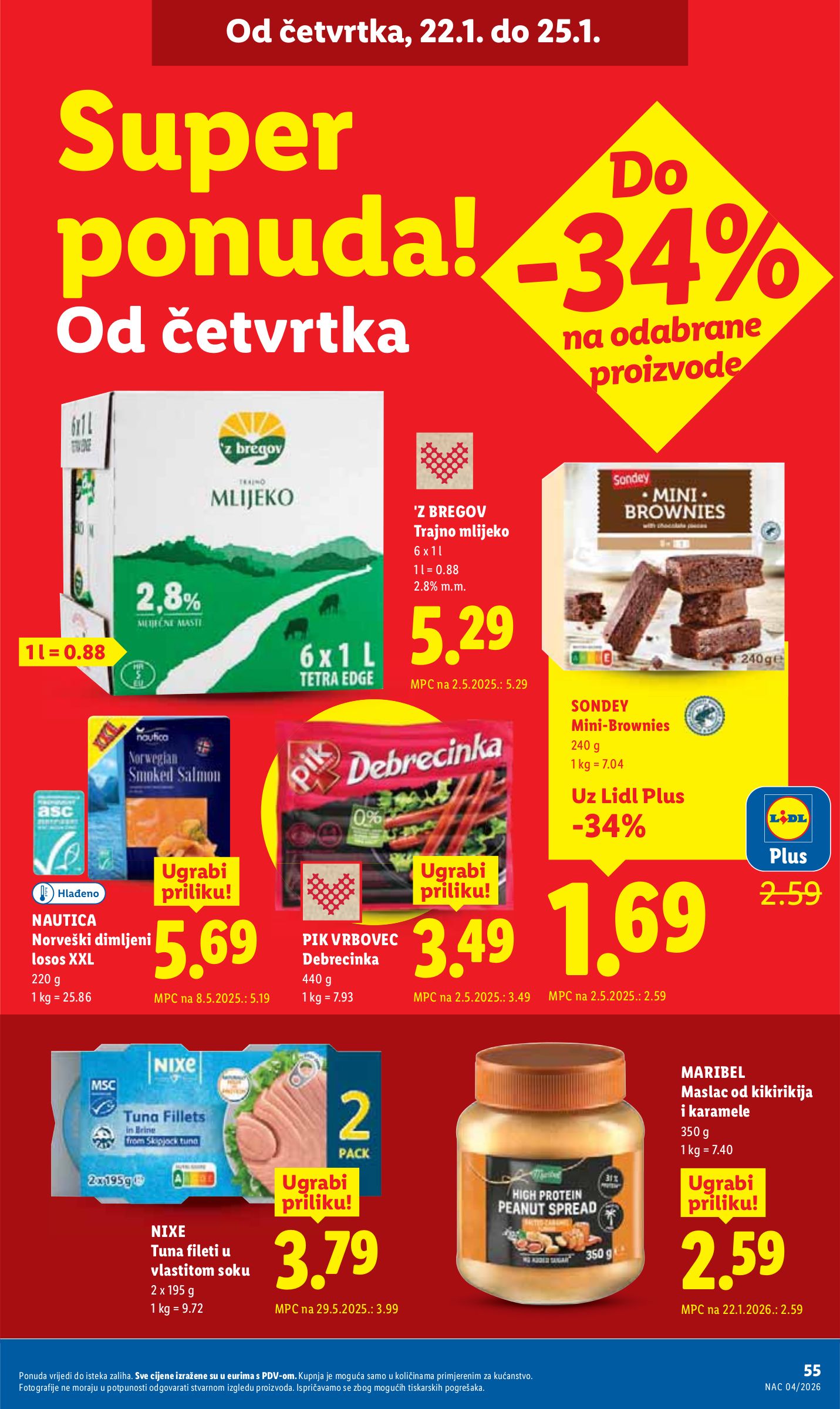 lidl - Prelistajte katalog Lidl, vrijedi od 19.01. do 25.01. - page: 55