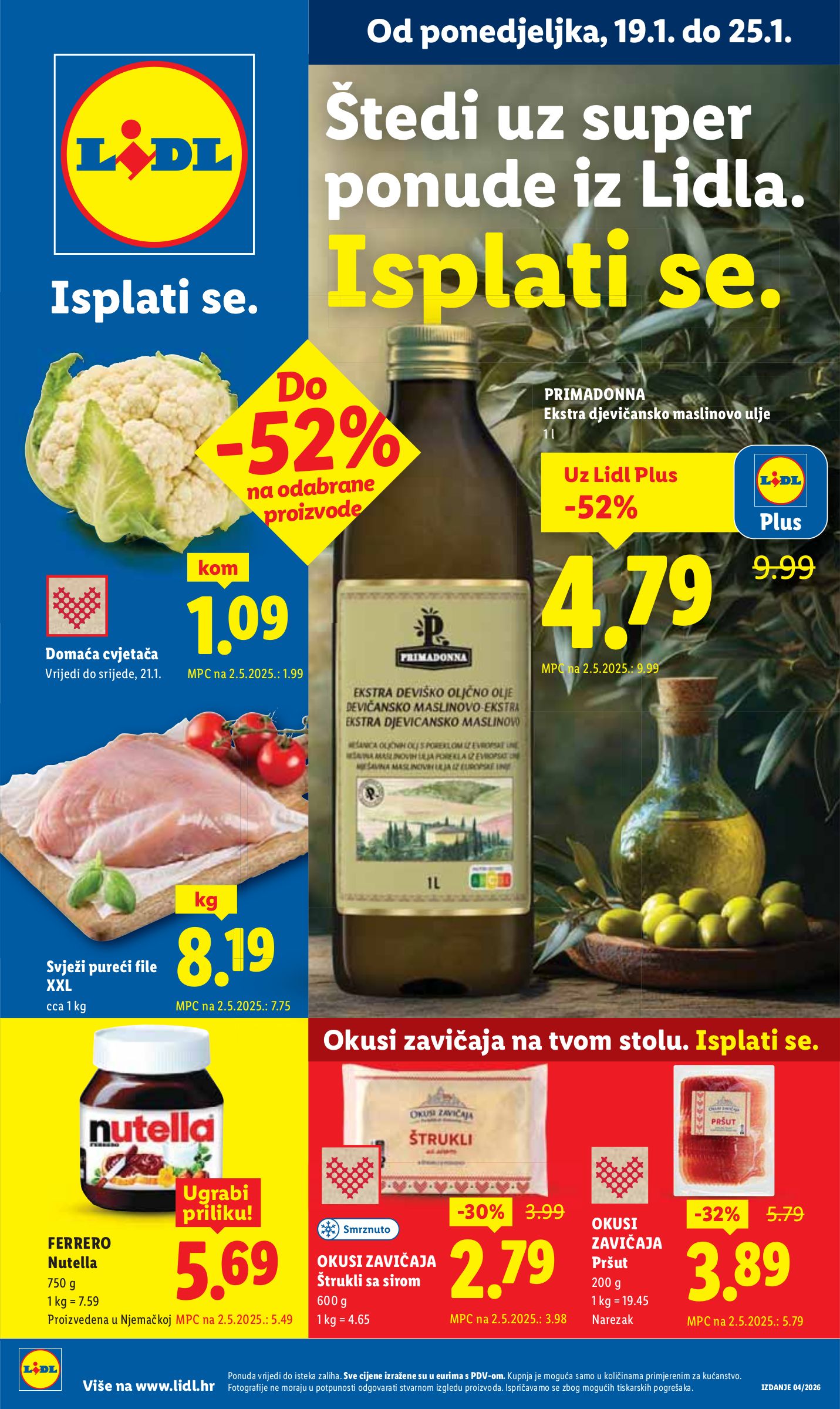 lidl - Prelistajte katalog Lidl, vrijedi od 19.01. do 25.01.