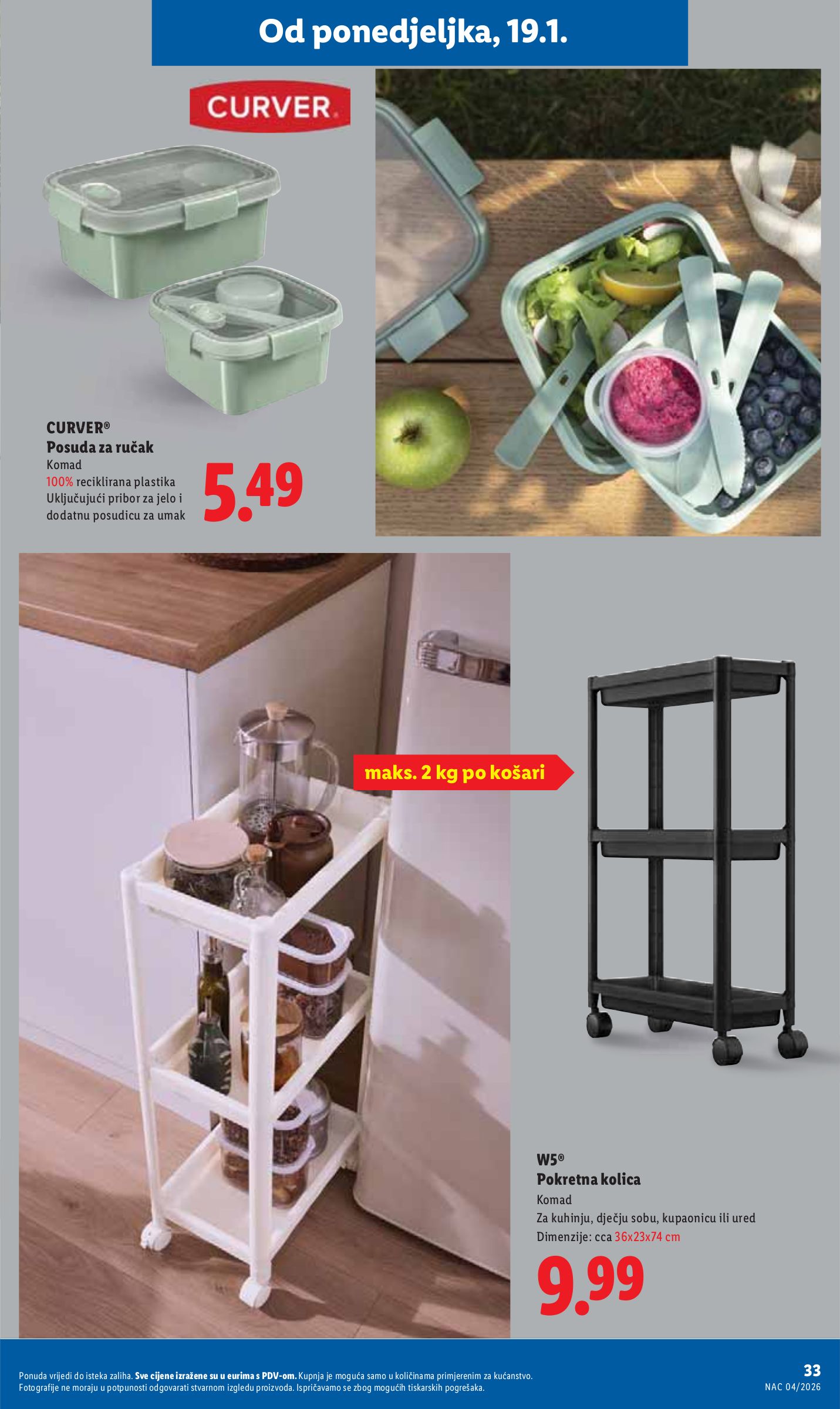 lidl - Prelistajte katalog Lidl, vrijedi od 19.01. do 25.01. - page: 33