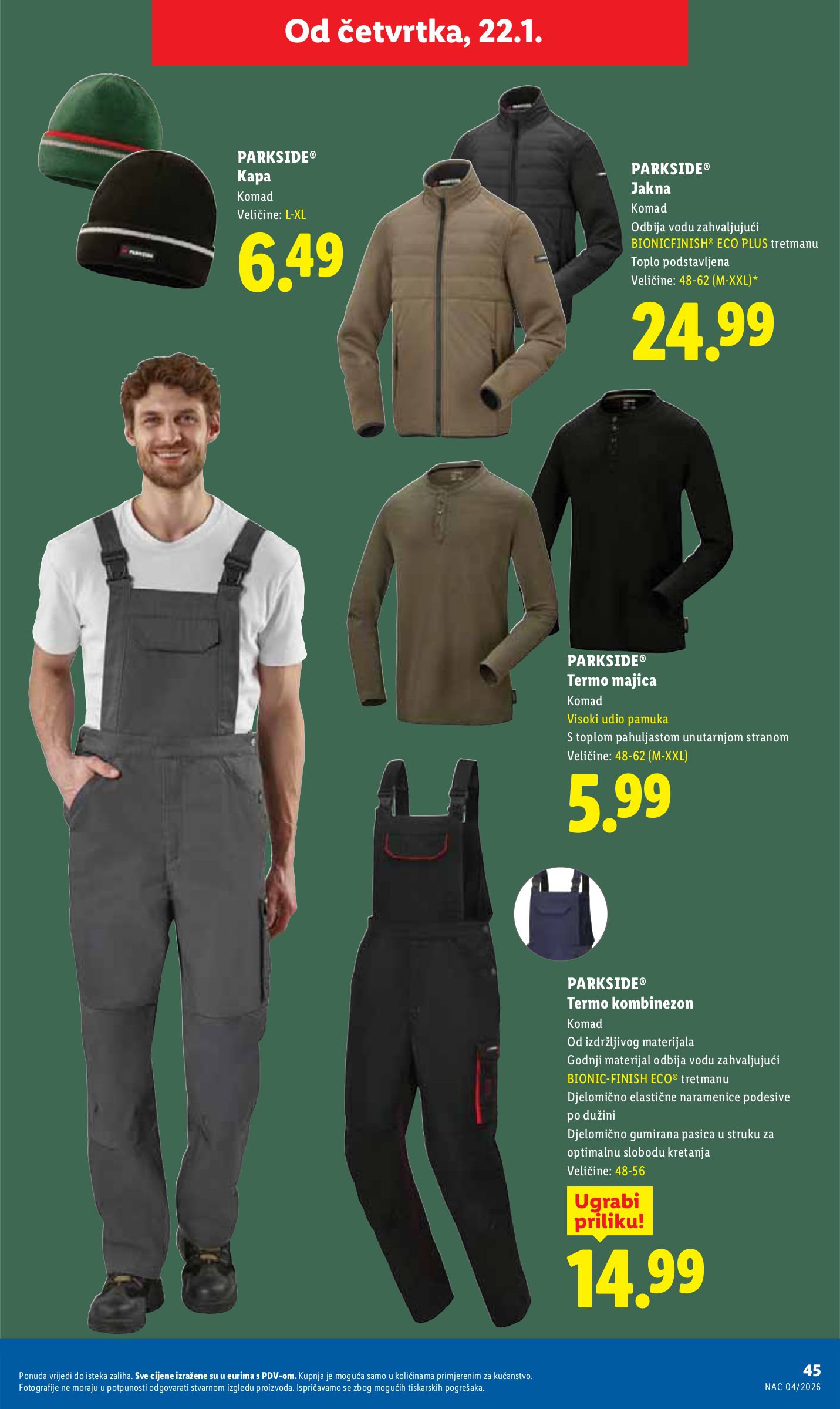 lidl - Prelistajte katalog Lidl, vrijedi od 19.01. do 25.01. - page: 45