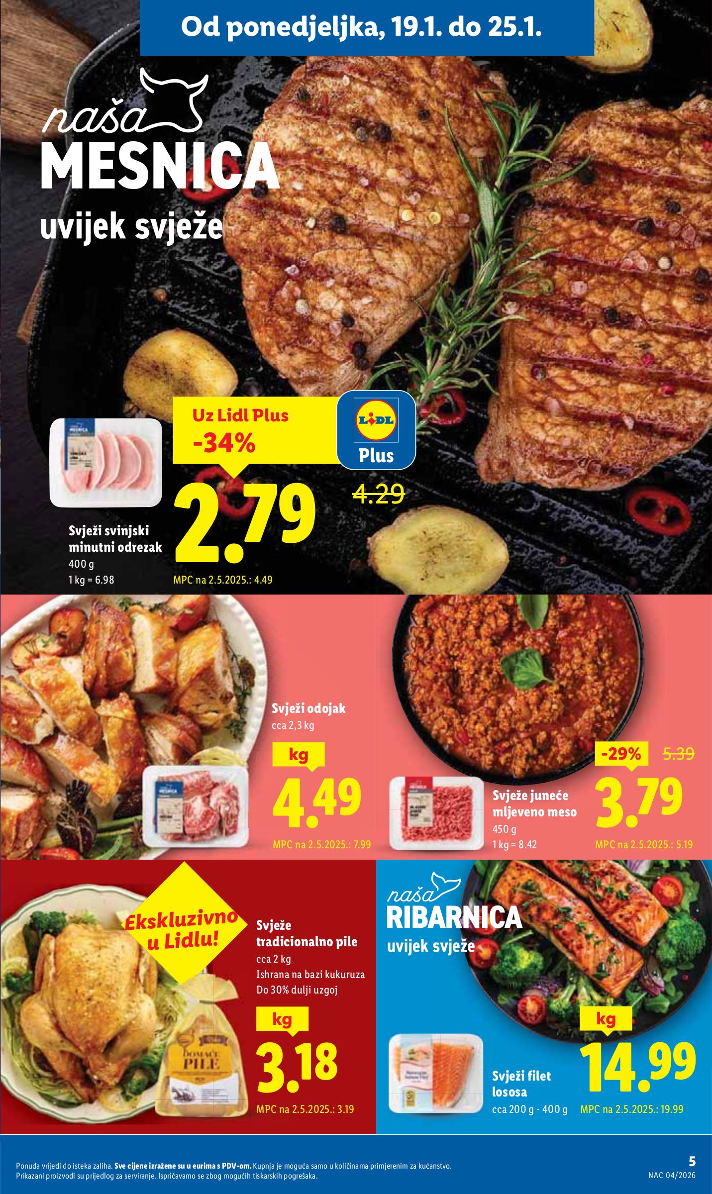 lidl - Prelistajte katalog Lidl, vrijedi od 19.01. do 25.01. - page: 5