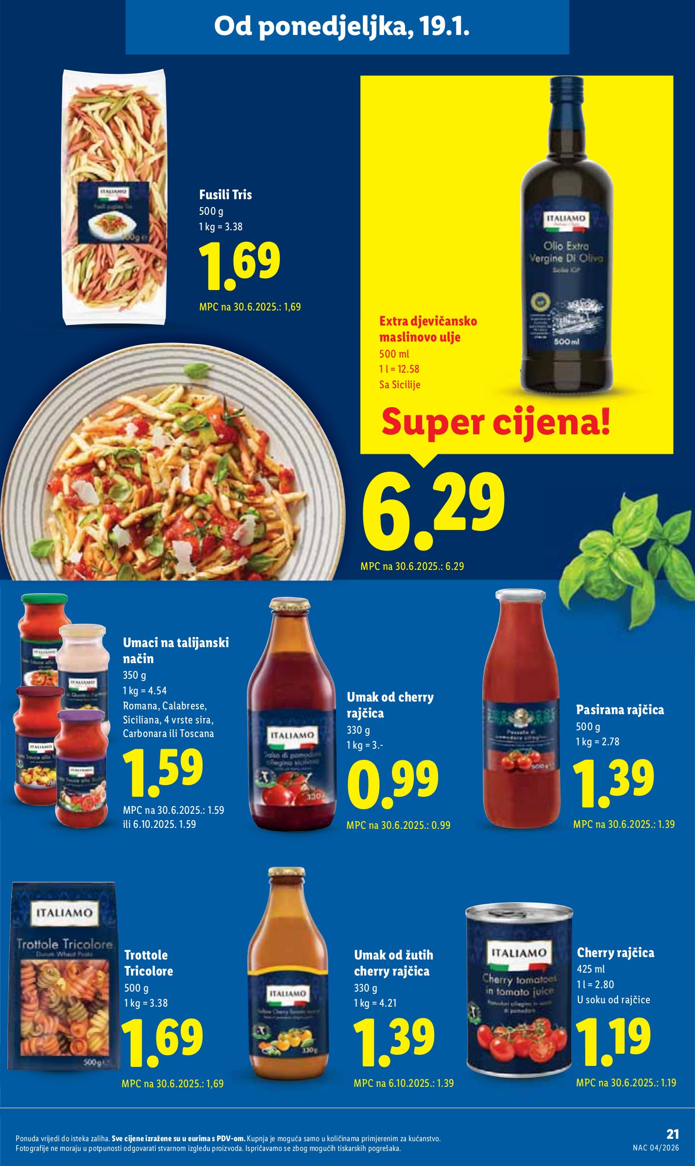 lidl - Prelistajte katalog Lidl, vrijedi od 19.01. do 25.01. - page: 21