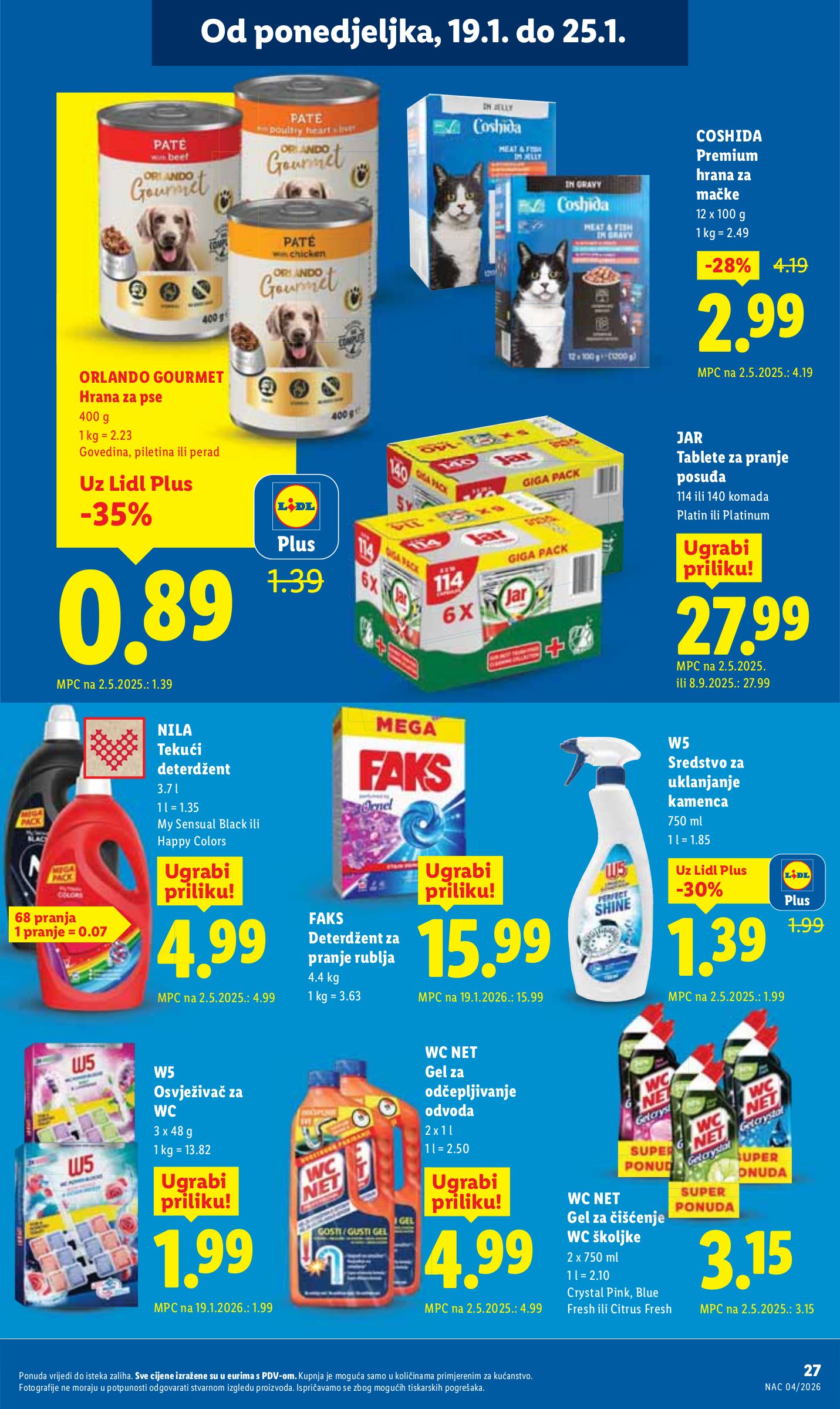 lidl - Prelistajte katalog Lidl, vrijedi od 19.01. do 25.01. - page: 27