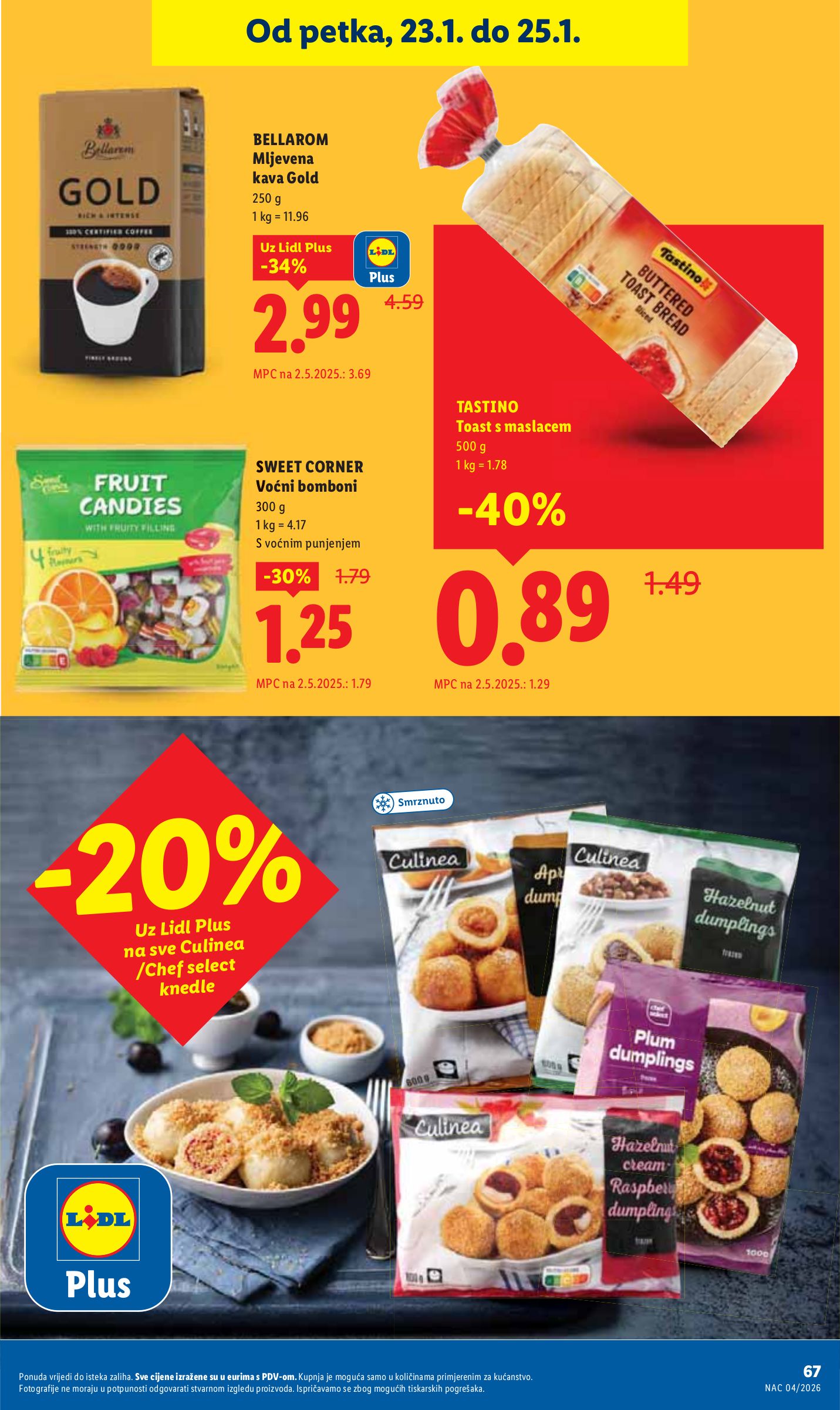 lidl - Prelistajte katalog Lidl, vrijedi od 19.01. do 25.01. - page: 67