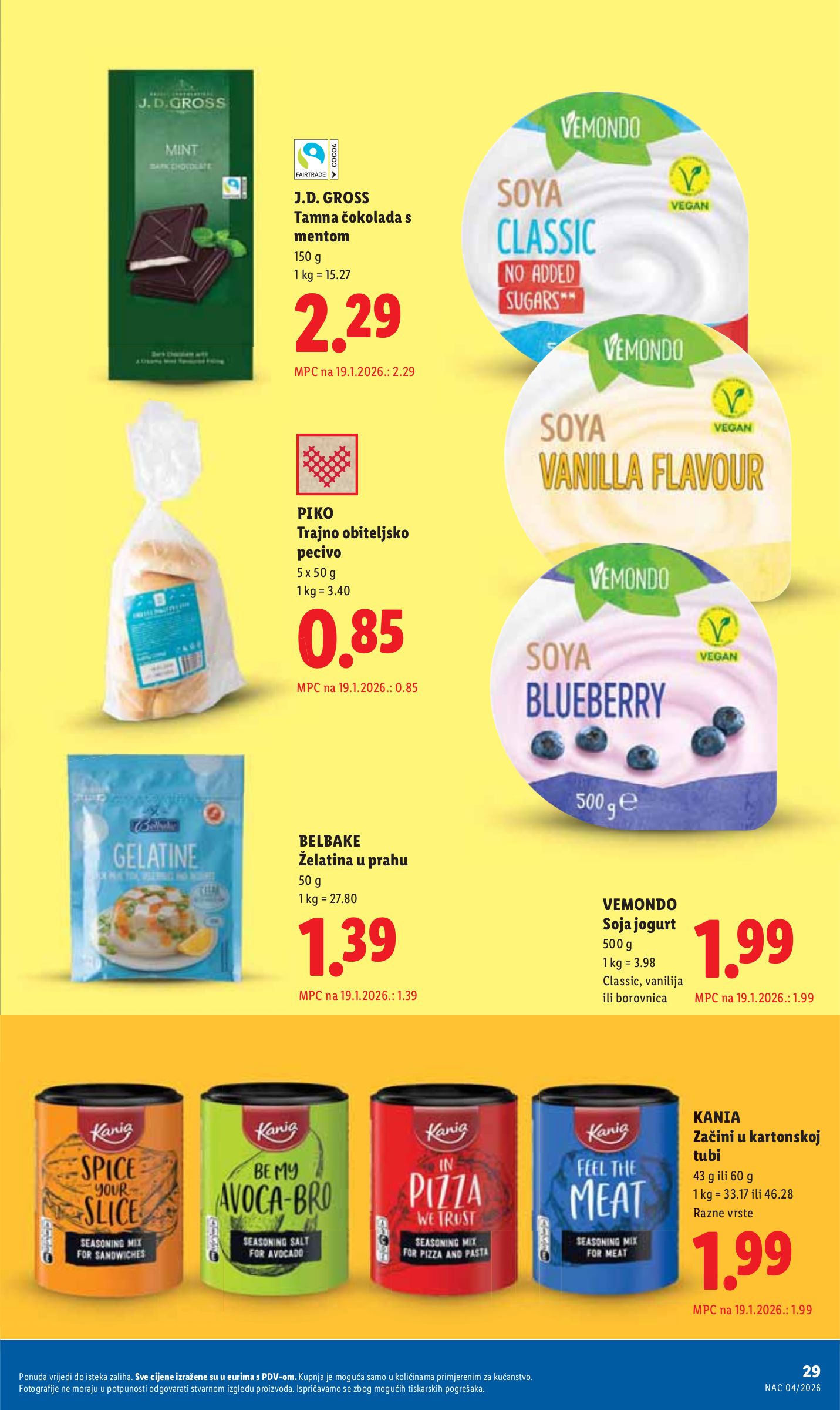 lidl - Prelistajte katalog Lidl, vrijedi od 19.01. do 25.01. - page: 29