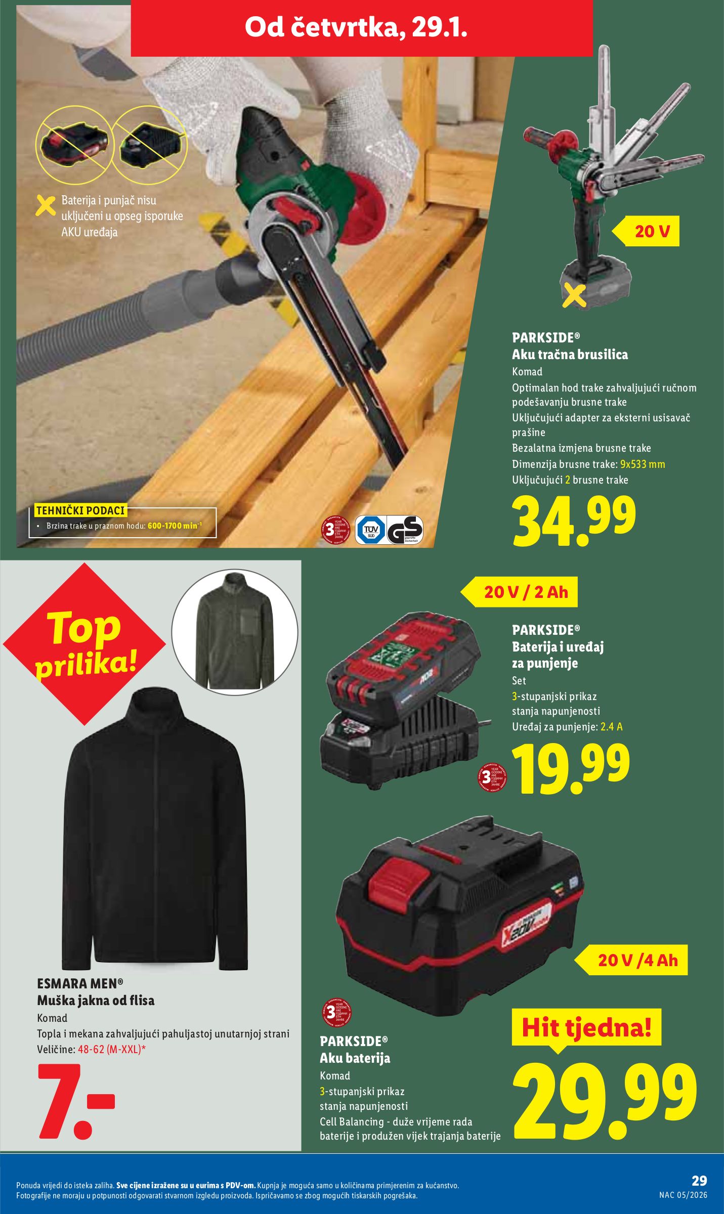 lidl - Prelistajte katalog Lidl, vrijedi od 26.01. do 01.02. - page: 29